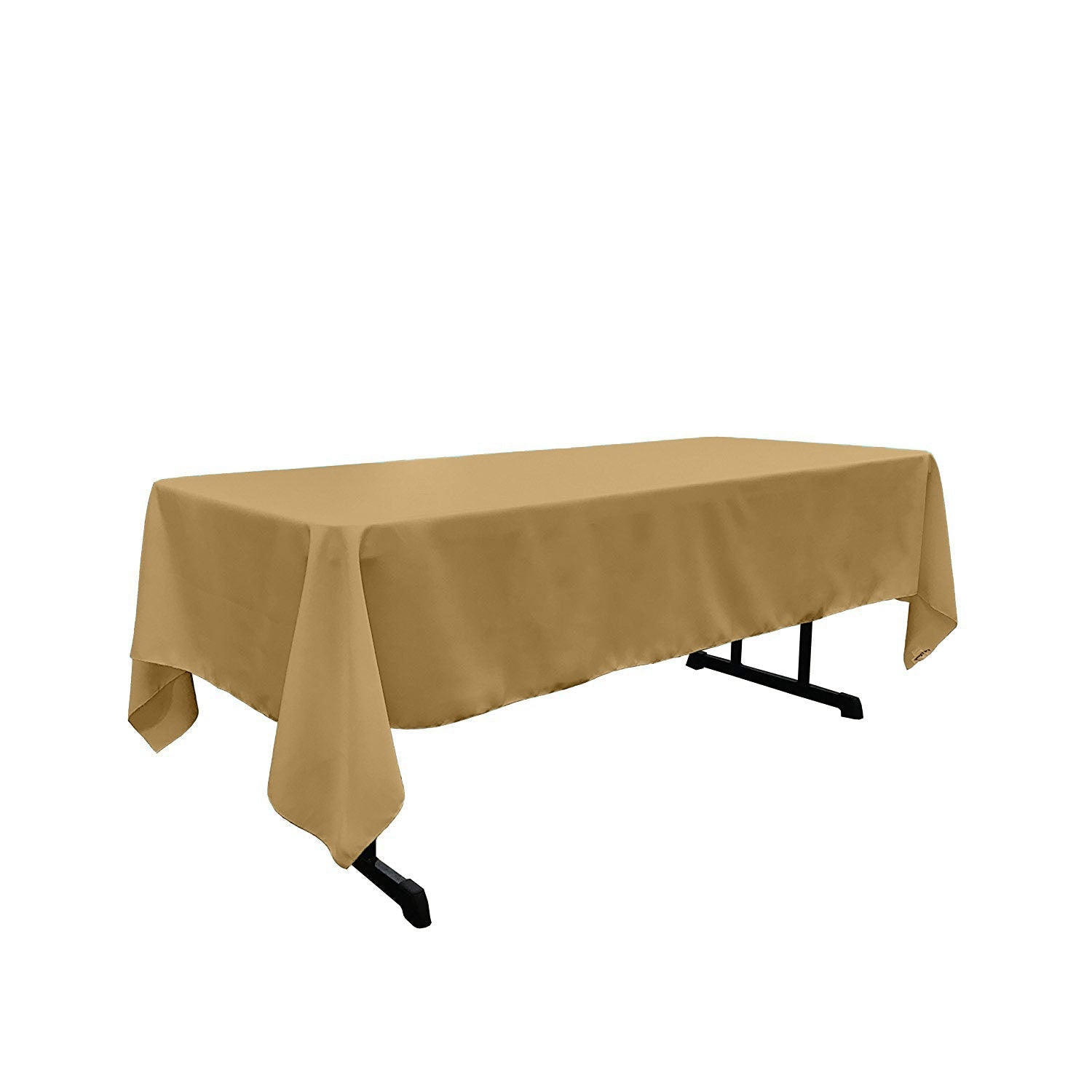 60" X 144" Rectangular Tablecloth Polyester Poplin / Party Supply / Choose Size Below.