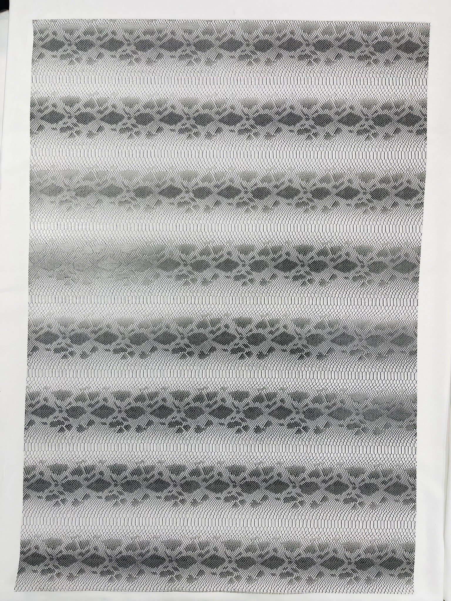 Viper Snake Skin Texture Faux Leather Fabric| 54" Wide| Upholstery| Bags.