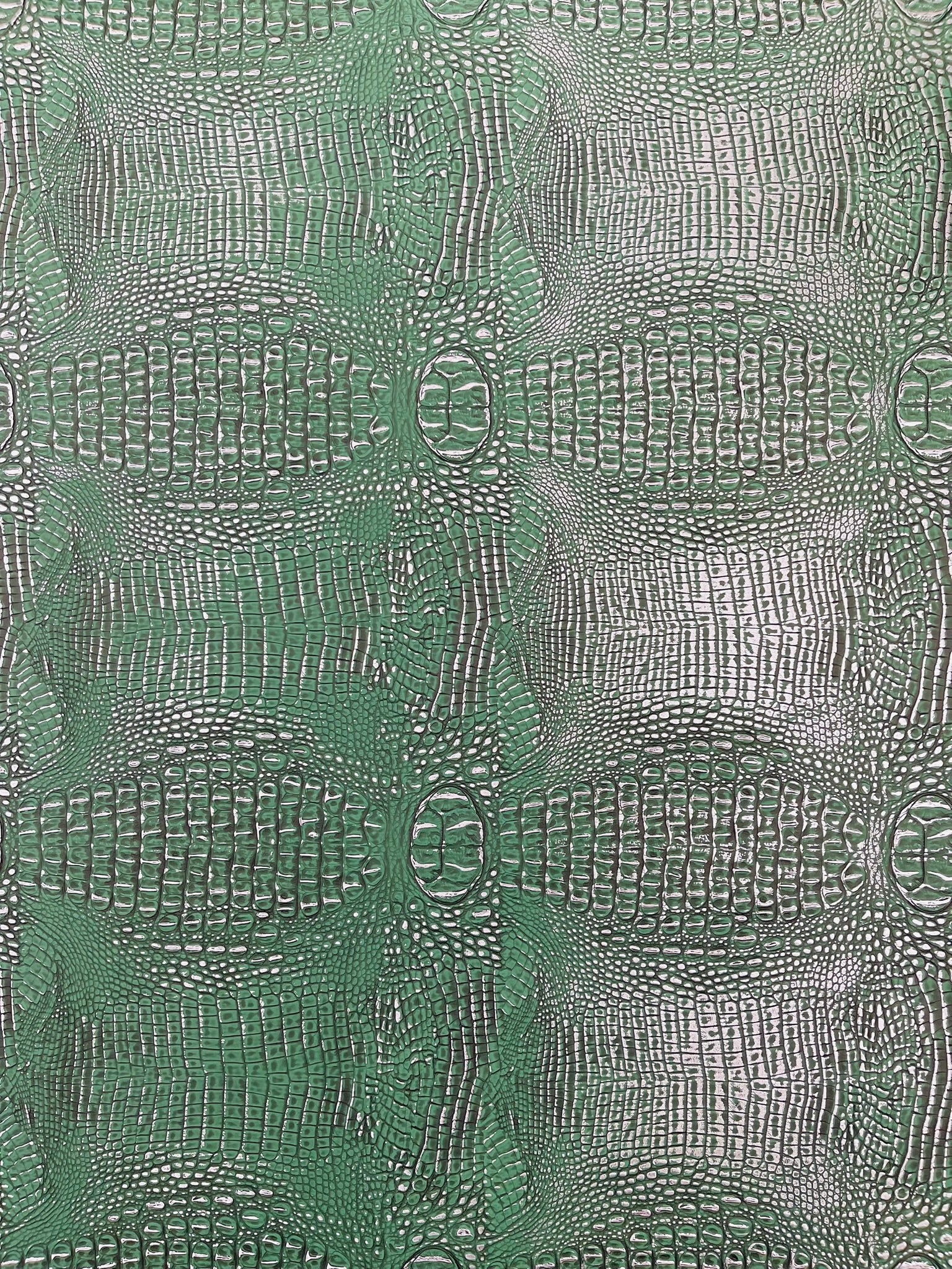 Metallic Gator Vinyl Fabric 54" Wide / Upholstery Crafting Accessories Applications Faux Leather PVC.