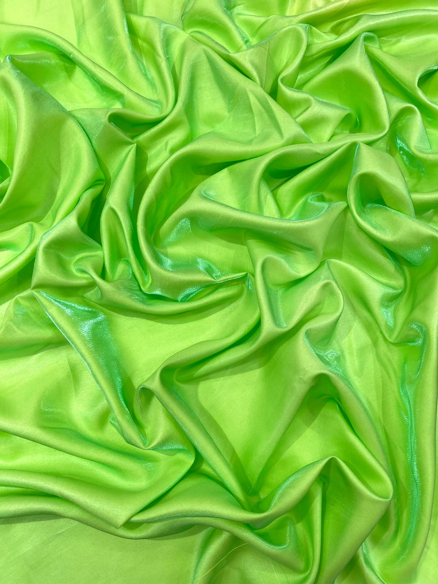 Iridescent Liquid Dupioni Fabric 58" Wide| Costume, Dressmaking, Flowing Lightweight Material