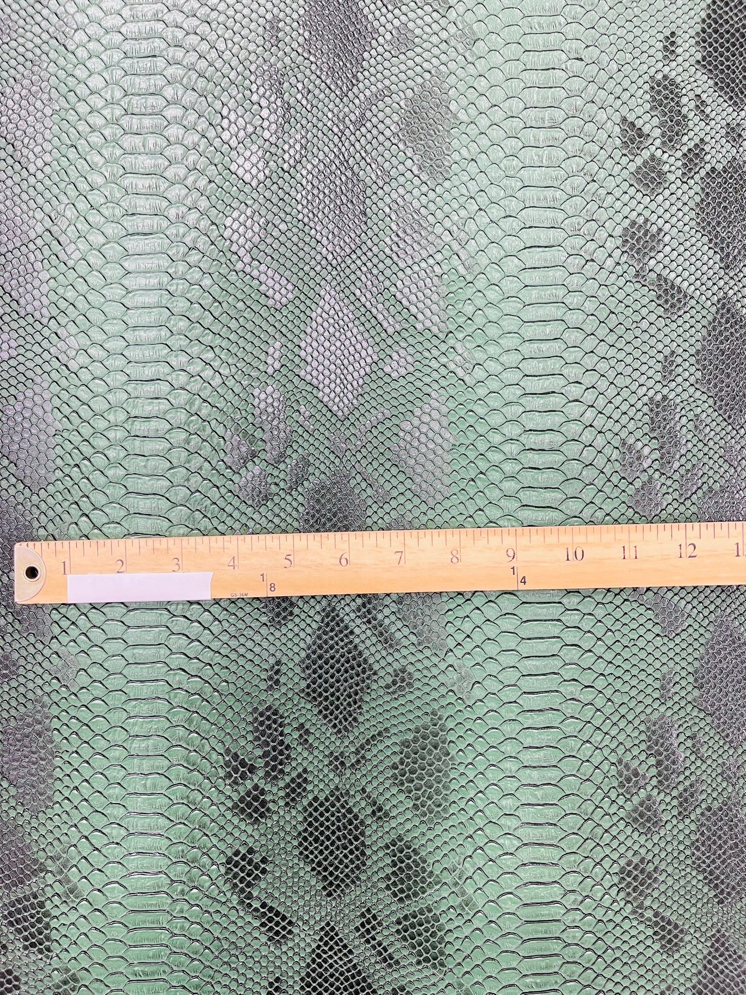 Viper Snake Skin Texture Faux Leather Fabric| 54" Wide| Upholstery| Bags.