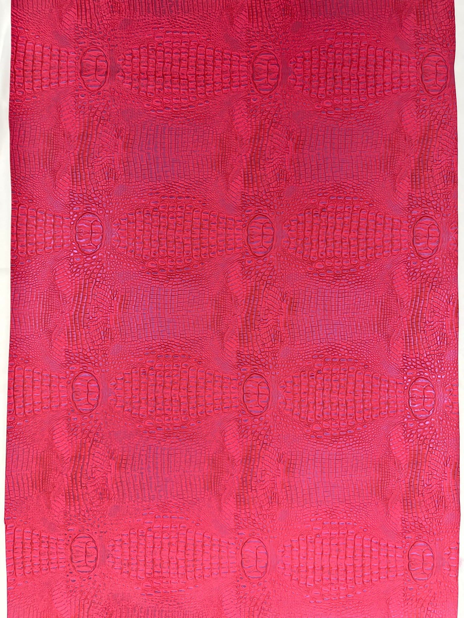 Metallic Gator Vinyl Fabric 54" Wide / Upholstery Crafting Accessories Applications Faux Leather PVC.