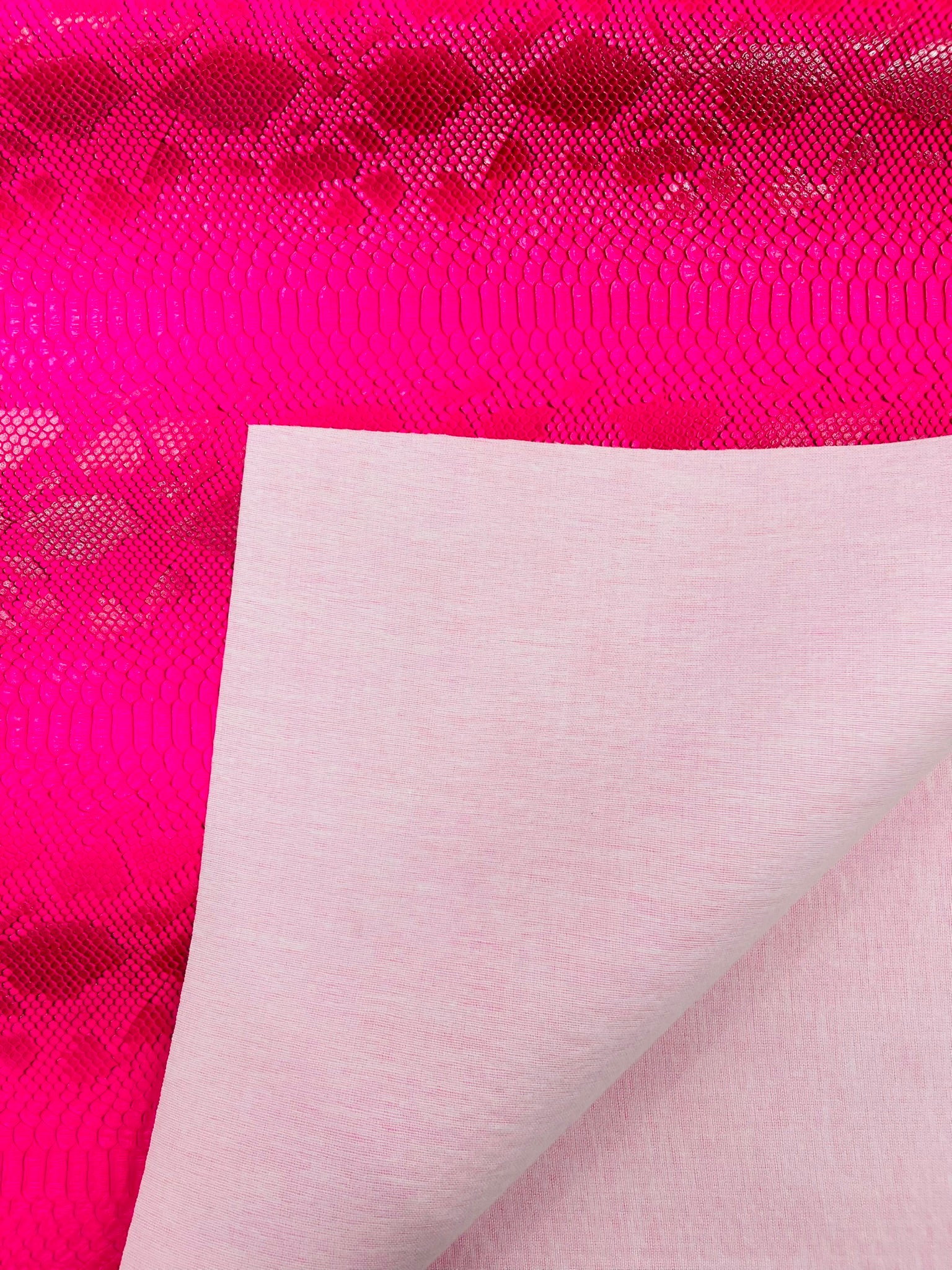 Viper Snake Skin Texture Faux Leather Fabric| 54" Wide| Upholstery| Bags.