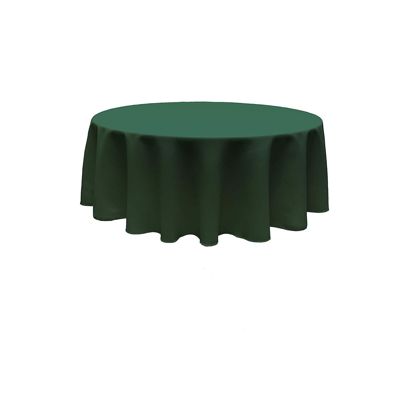 120" Round Seamless Tablecloth Polyester Poplin / Party Supply / Choose Size Below