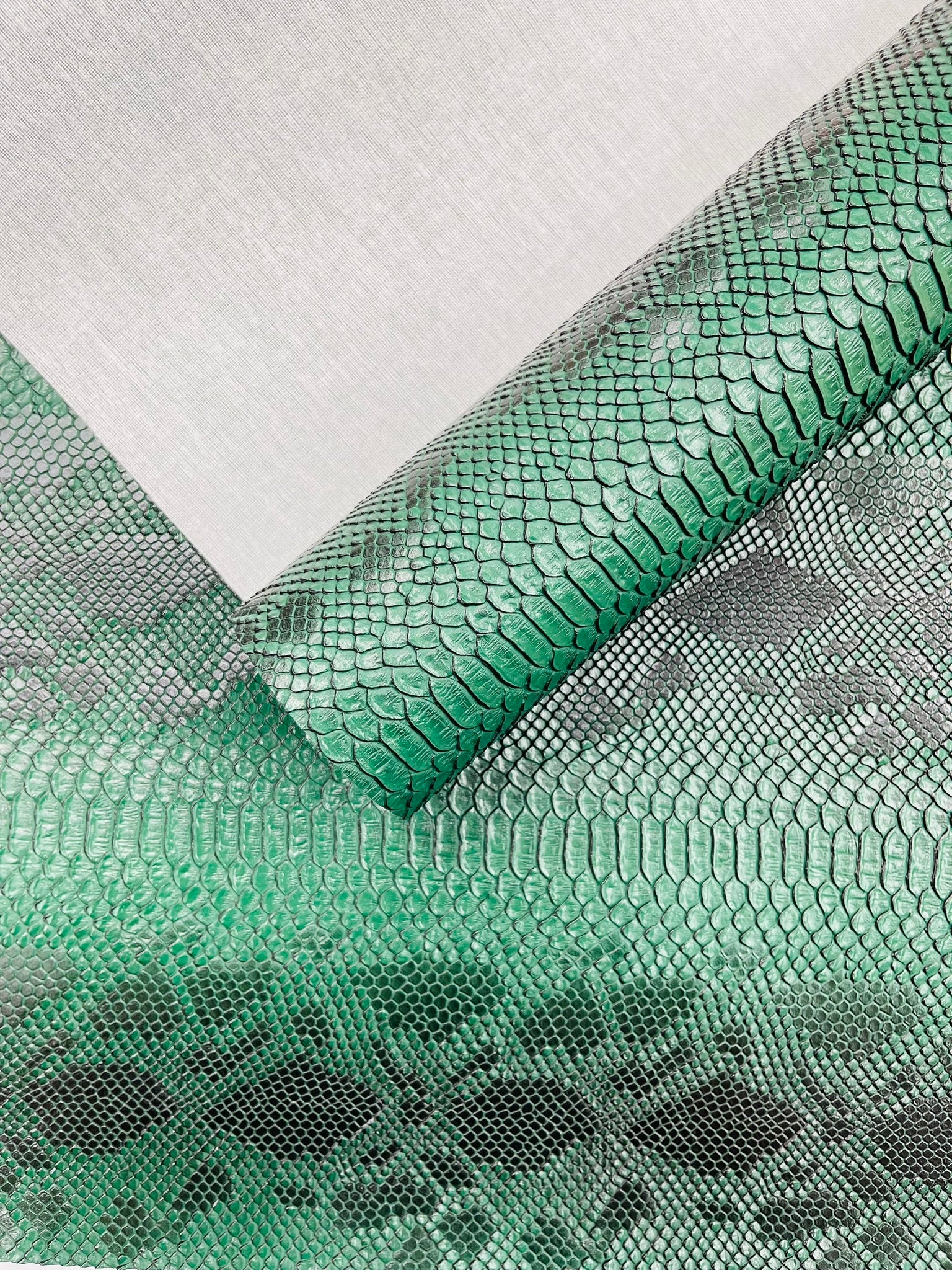Viper Snake Skin Texture Faux Leather Fabric| 54" Wide| Upholstery| Bags.