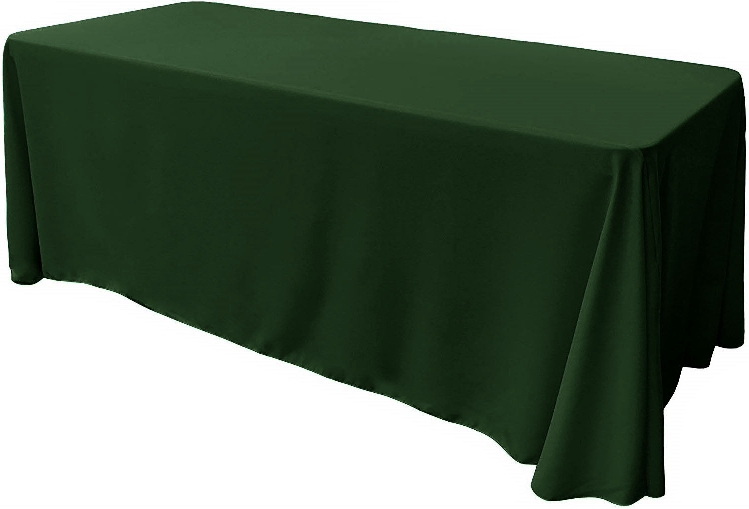 90" X 156" Rectangular Tablecloth Polyester Poplin / Party Supply / Choose Size Below.