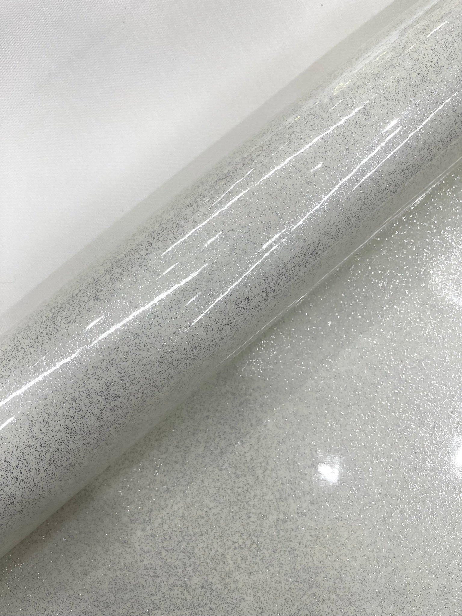 Ultra Sparkle Glitter Upholstery Vinyl Fabric / Crafting Apparel Upholstery Vinyl Fabric 54" Wide.