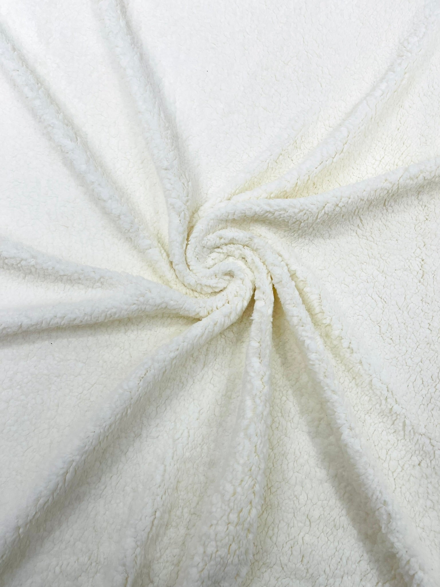 Cuddle Minky Sherpa Fleece, lamb Wool Design Fabric. Sold By the Yard.