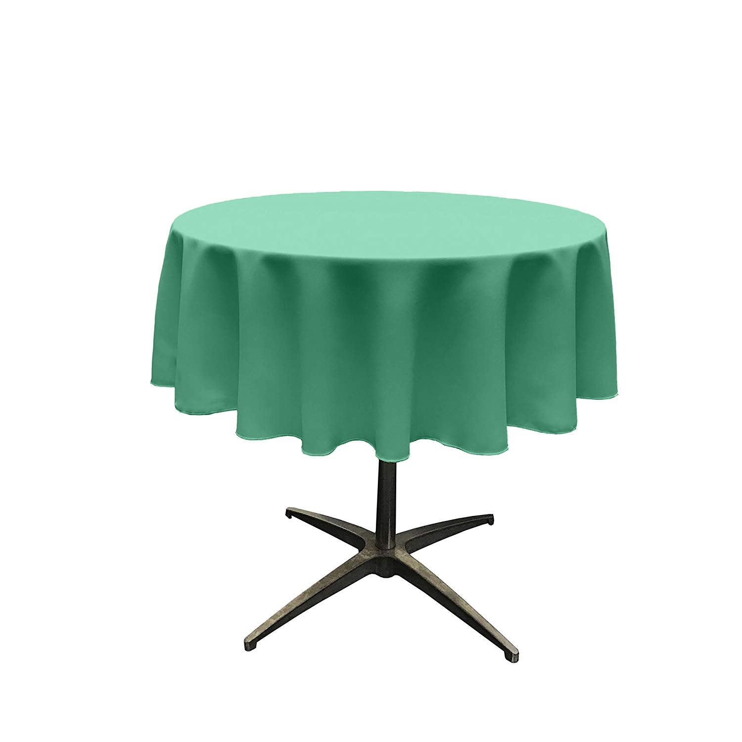 48" Round Polyester Poplin Tablecloth - Choose Size Below.