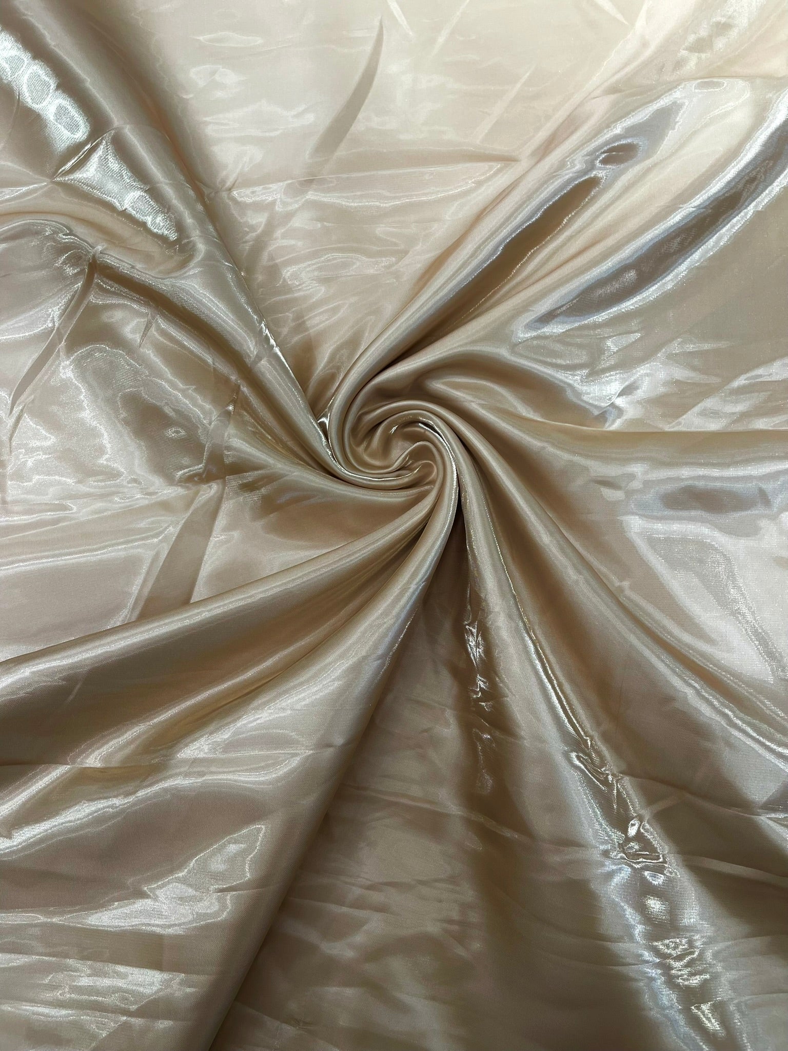 Bridal Liquid Satin Fabric (by the yard)