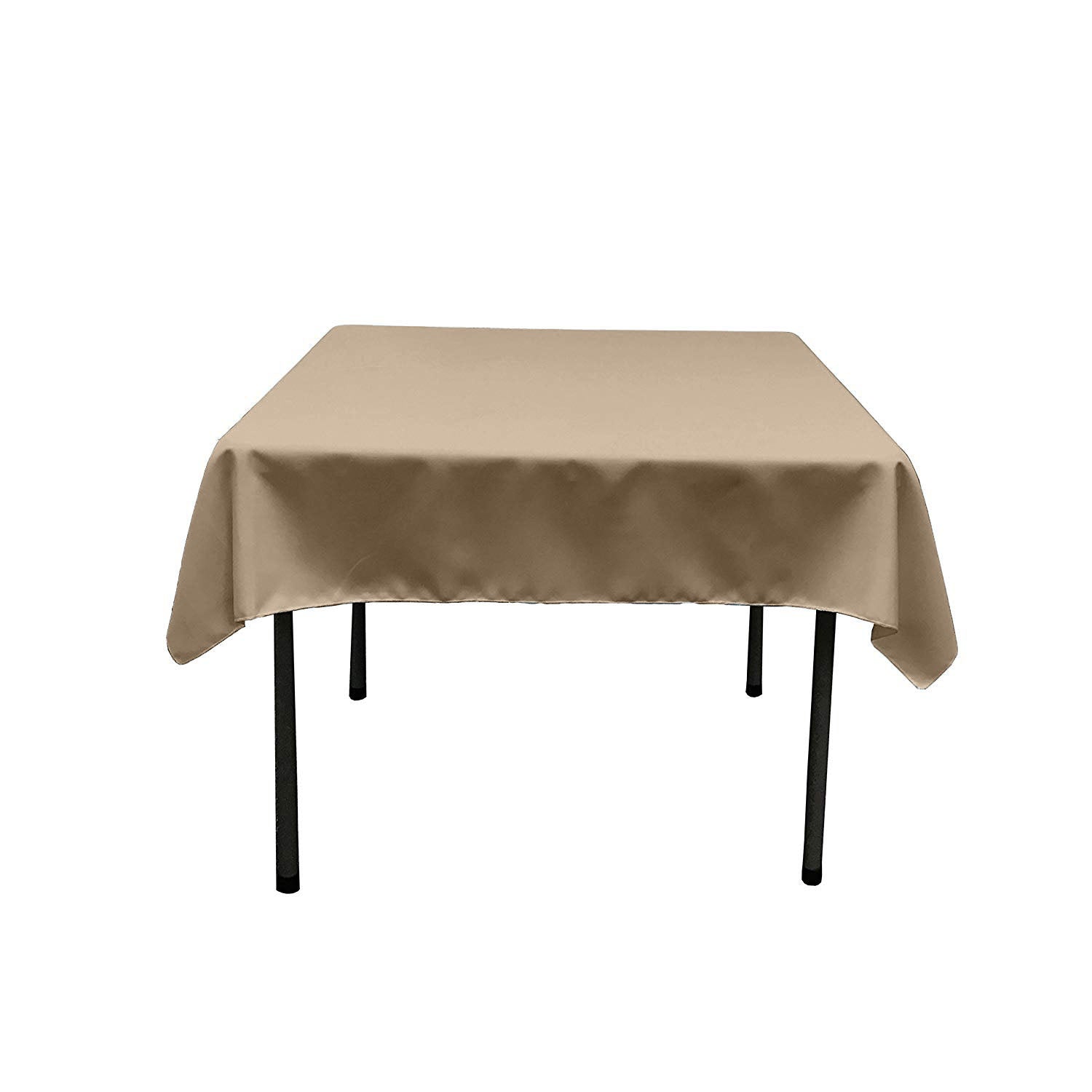 58" Square Polyester Poplin Table Overlay - Diamond. Choose Size Below