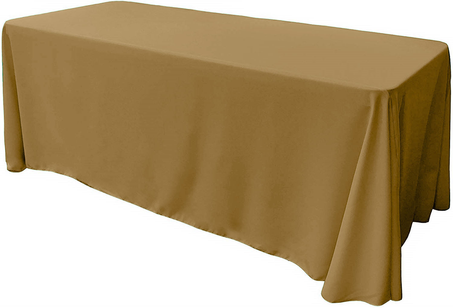 86" X 132" Rectangular Tablecloth Polyester Poplin / Party Supply / Choose Size Below.