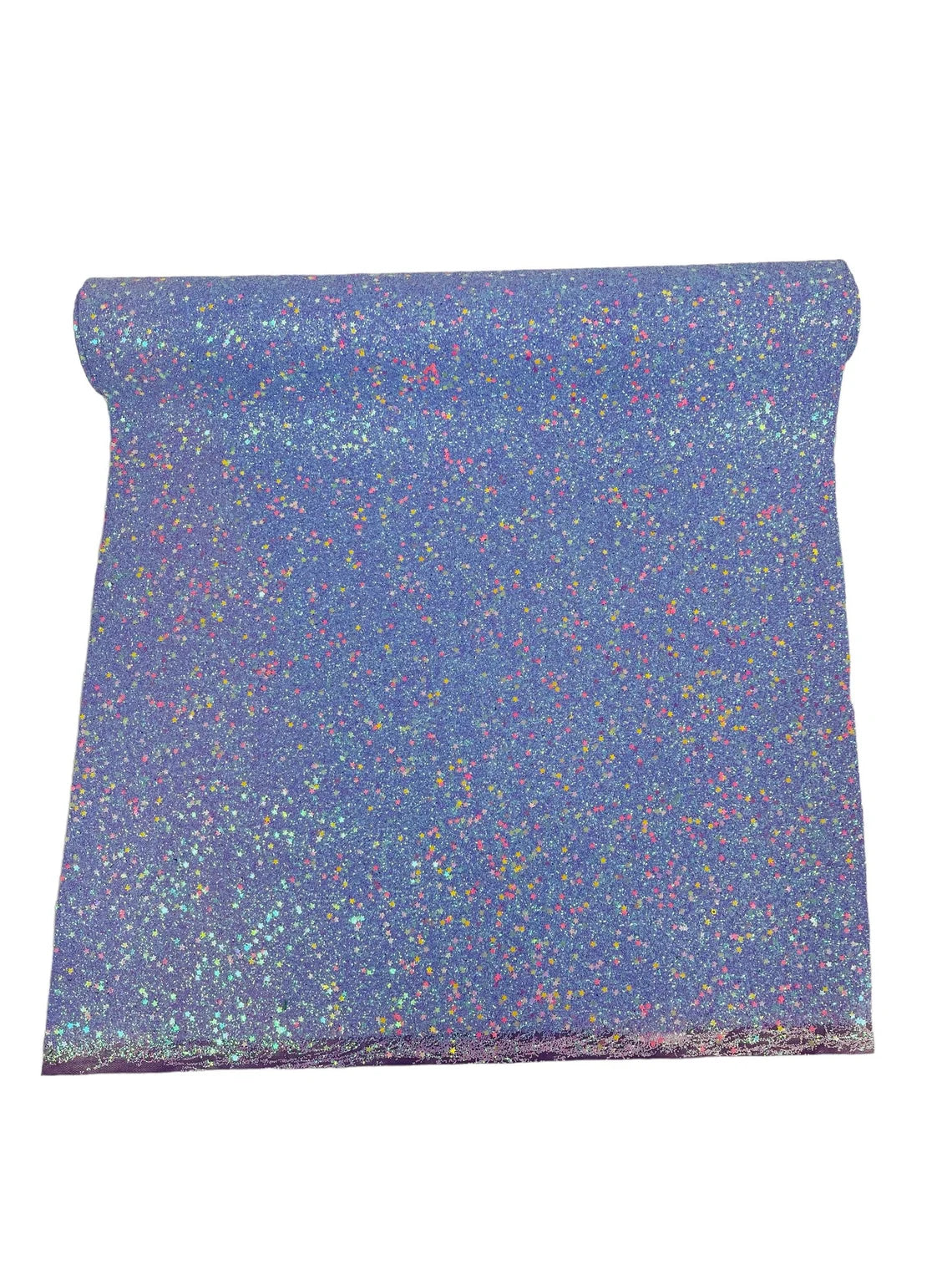 Stardust Shine Glitter Vinyl Fabric - Lavender - Star Dust Design Glitter Vinyl Fabric Sold By Yard