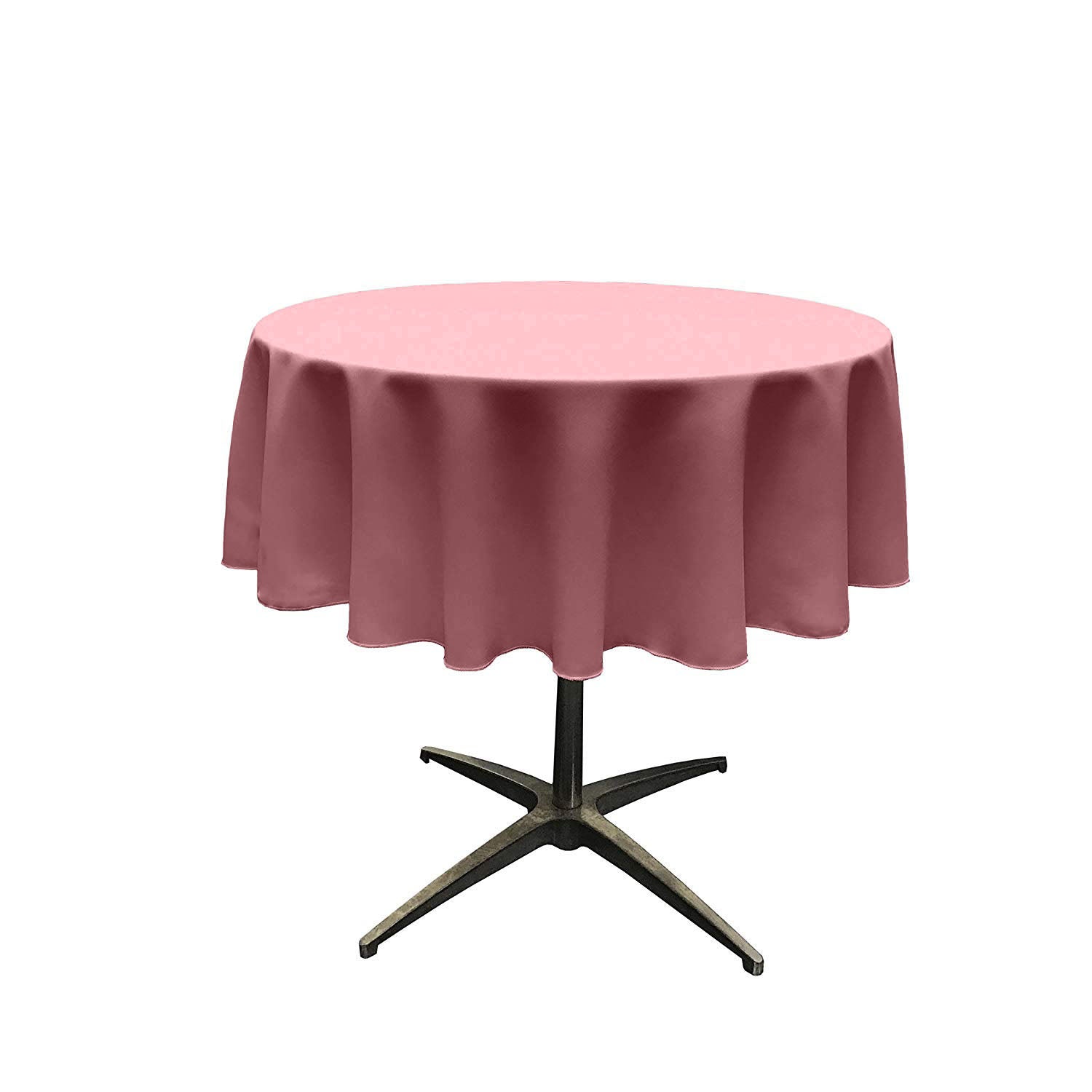 36" Round Polyester Poplin Tablecloth - Choose Size Below.