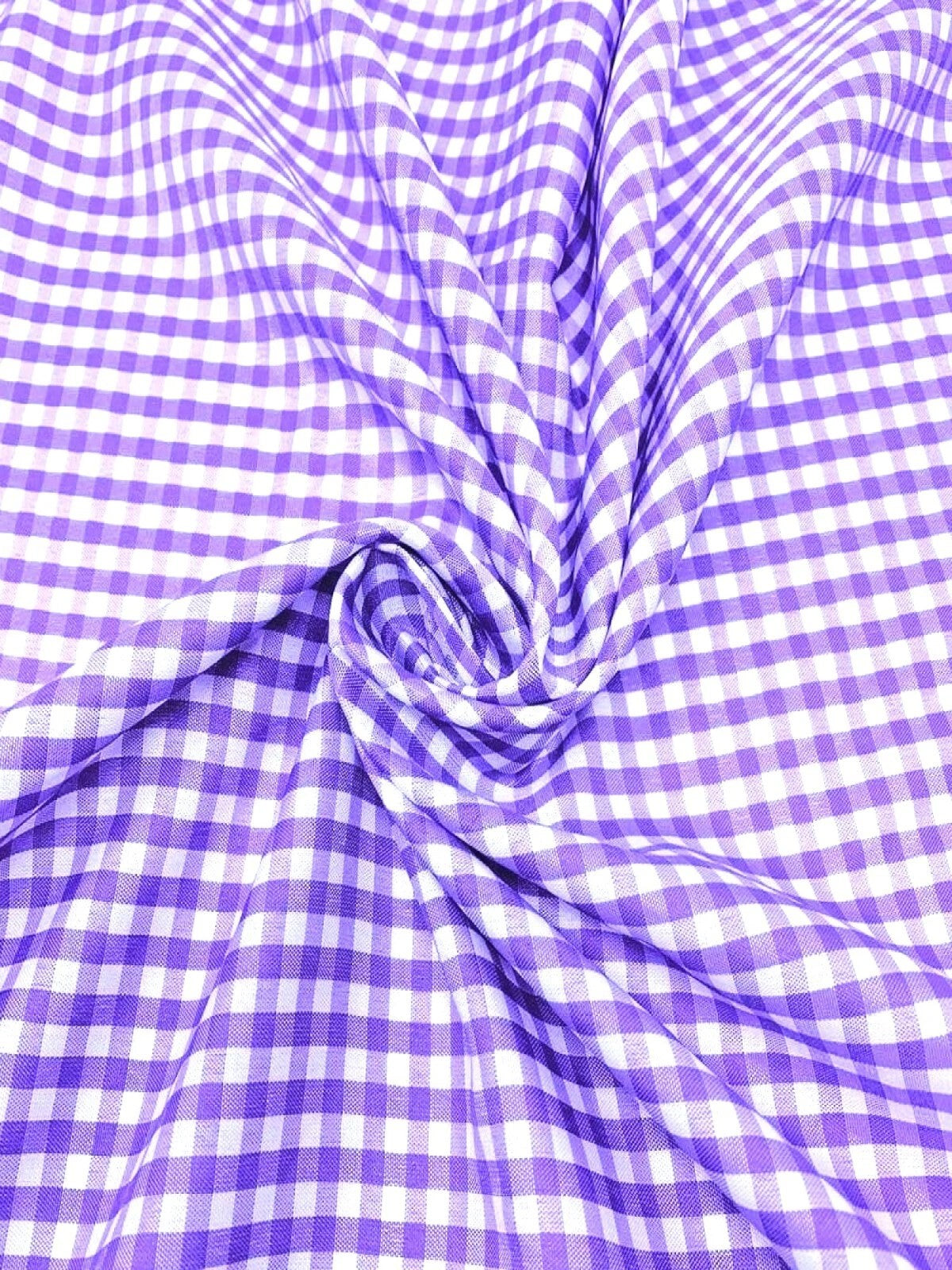 Gingham 1/4" Checkered Poly Cotton 58" Wide | VIP textiles Inc.