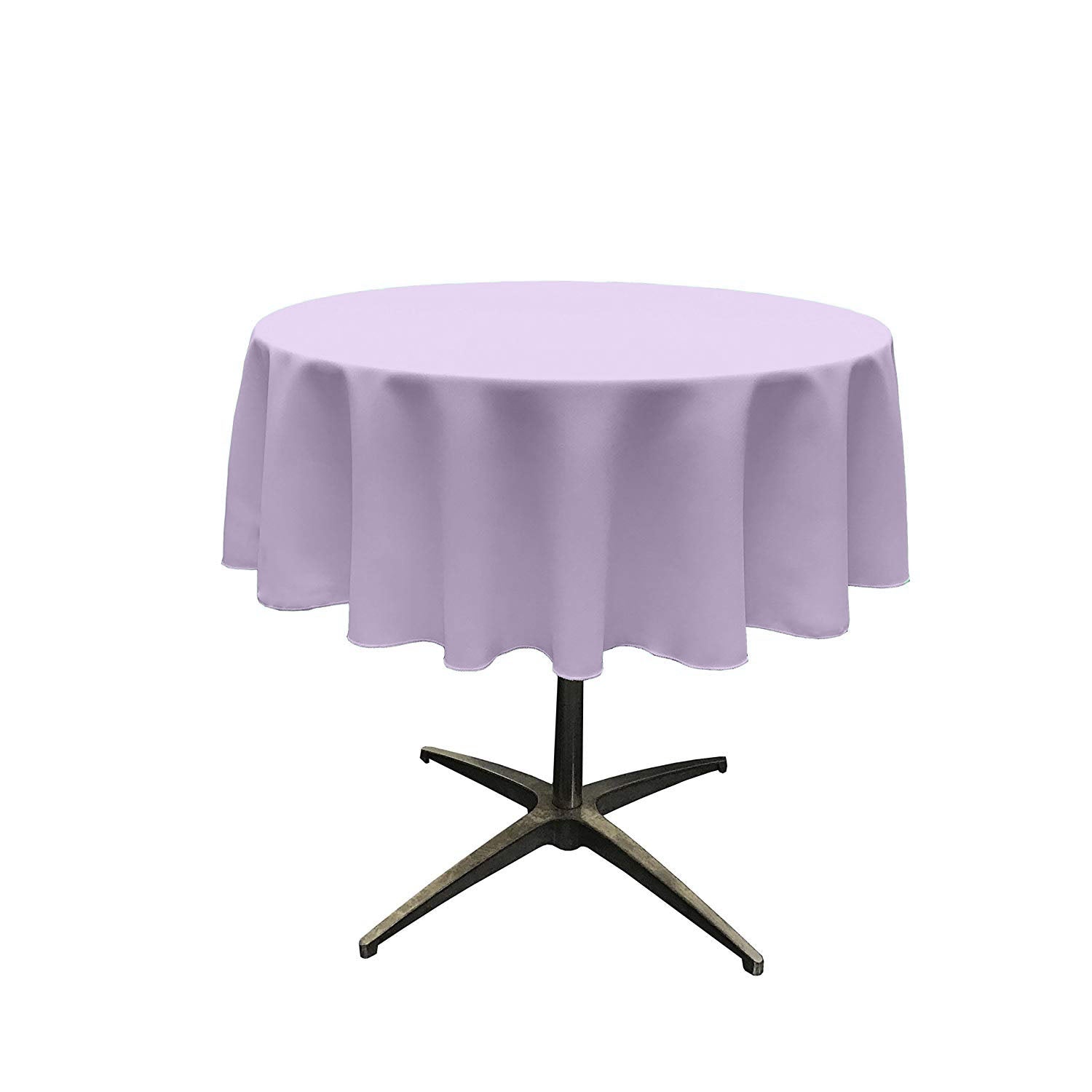 48" Round Polyester Poplin Tablecloth - Choose Size Below.