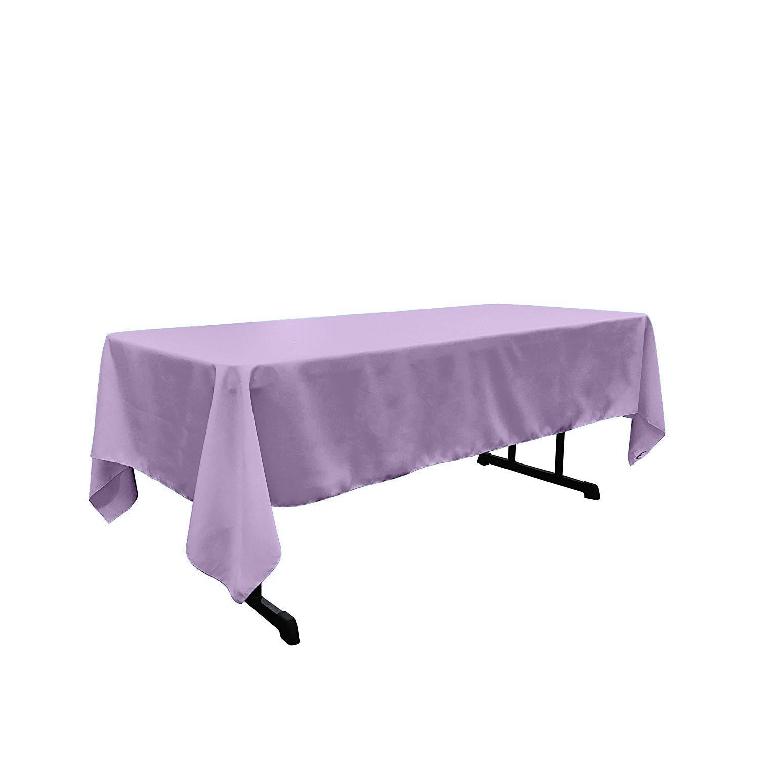 60" X 84" Rectangular Tablecloth Polyester Poplin / Party Supply / Choose Size Below.