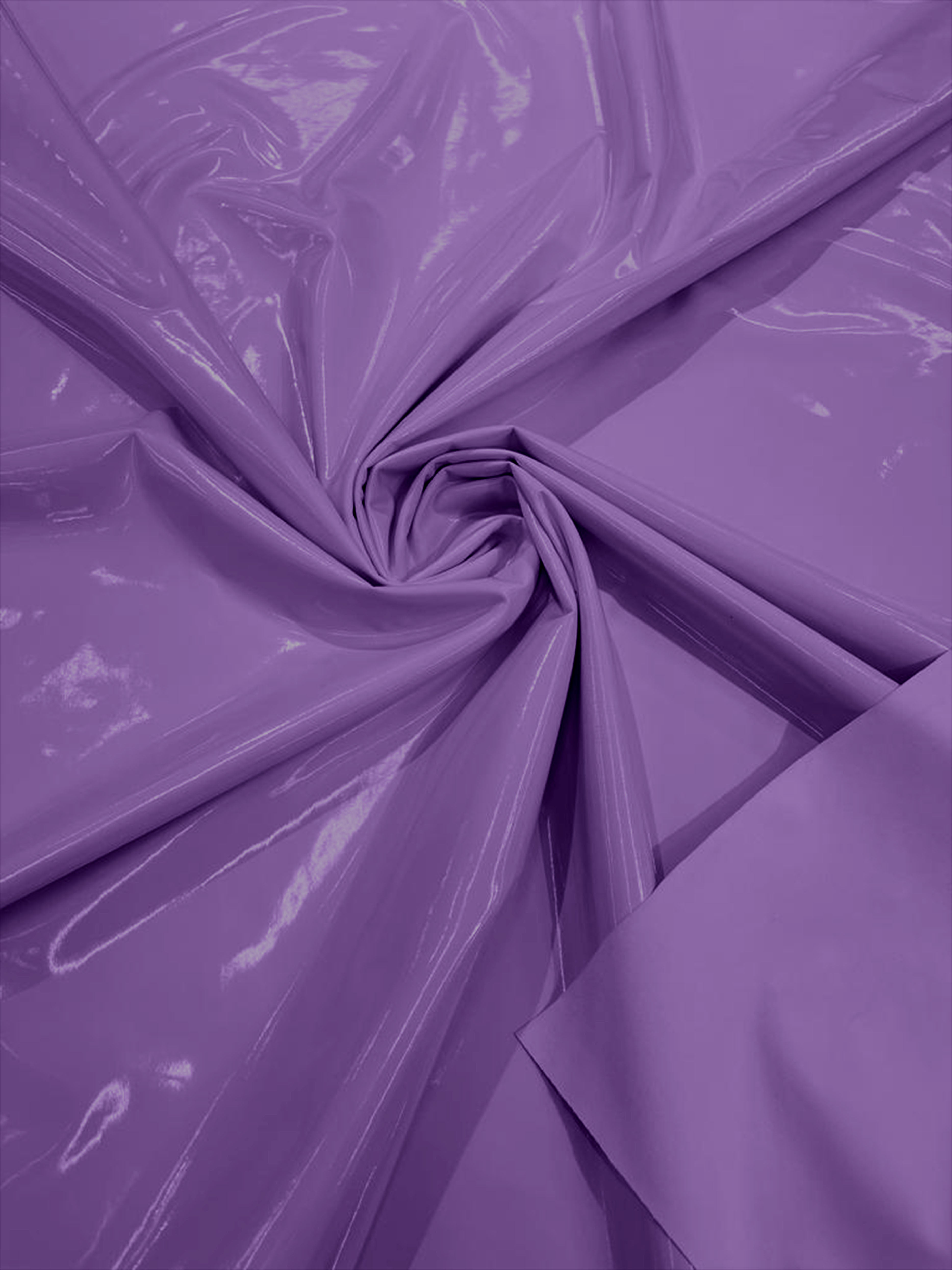 Lavender Spandex Shiny Vinyl Fabric (Latex Stretch) - Sold By The Yard