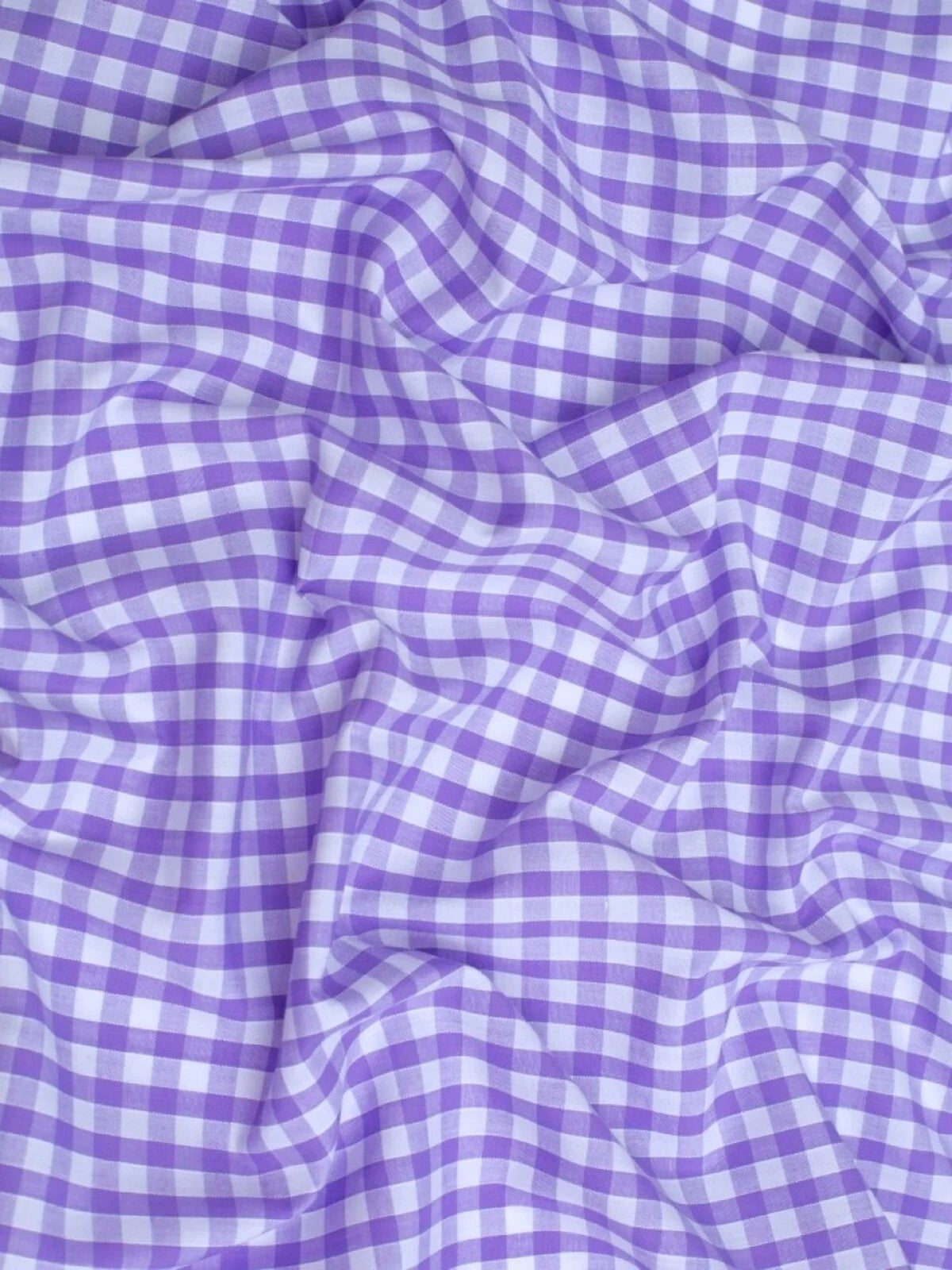Gingham 1/4" Checkered Poly Cotton 58" Wide | VIP textiles Inc.