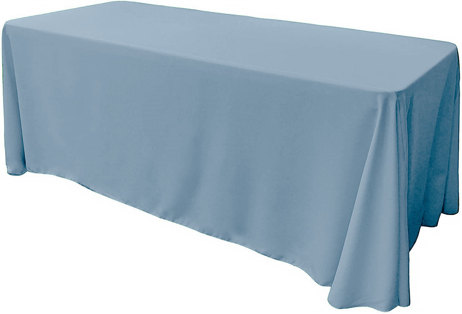 90" X 156" Rectangular Tablecloth Polyester Poplin / Party Supply / Choose Size Below.