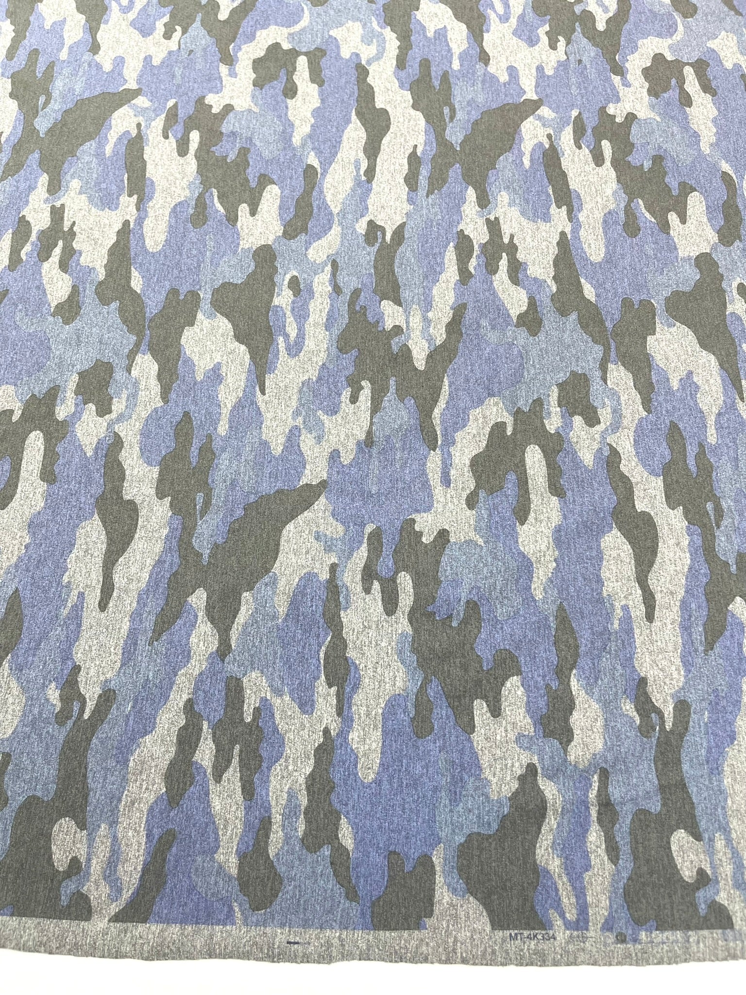 Heather Gray Camouflage Polyester Spandex 58" Wide/Sold By The Yard.