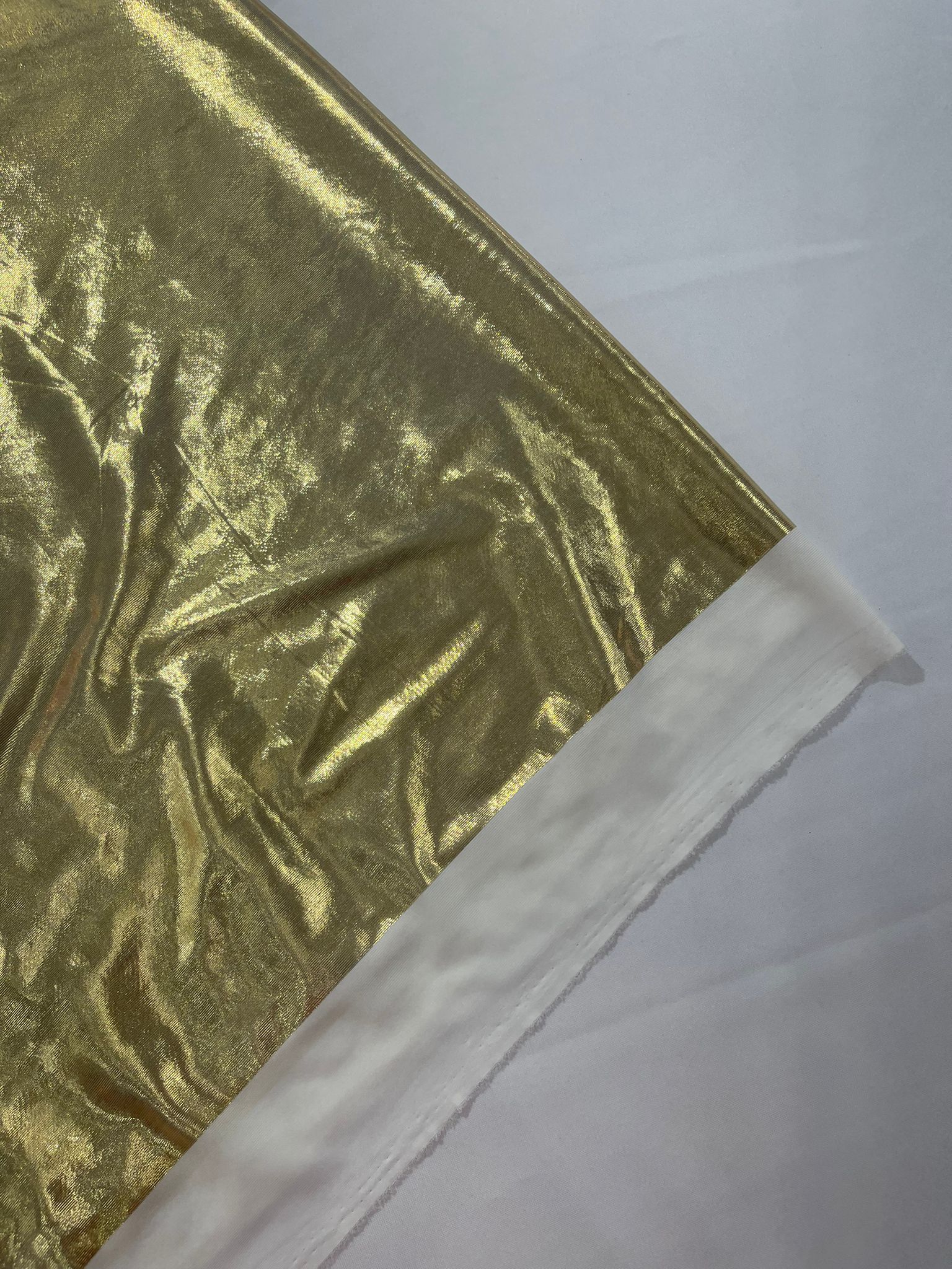 Metallic Lame Foil/ Polyester Fabric/Stretch Fabric/Light Weight/ 58 Inches Wide.