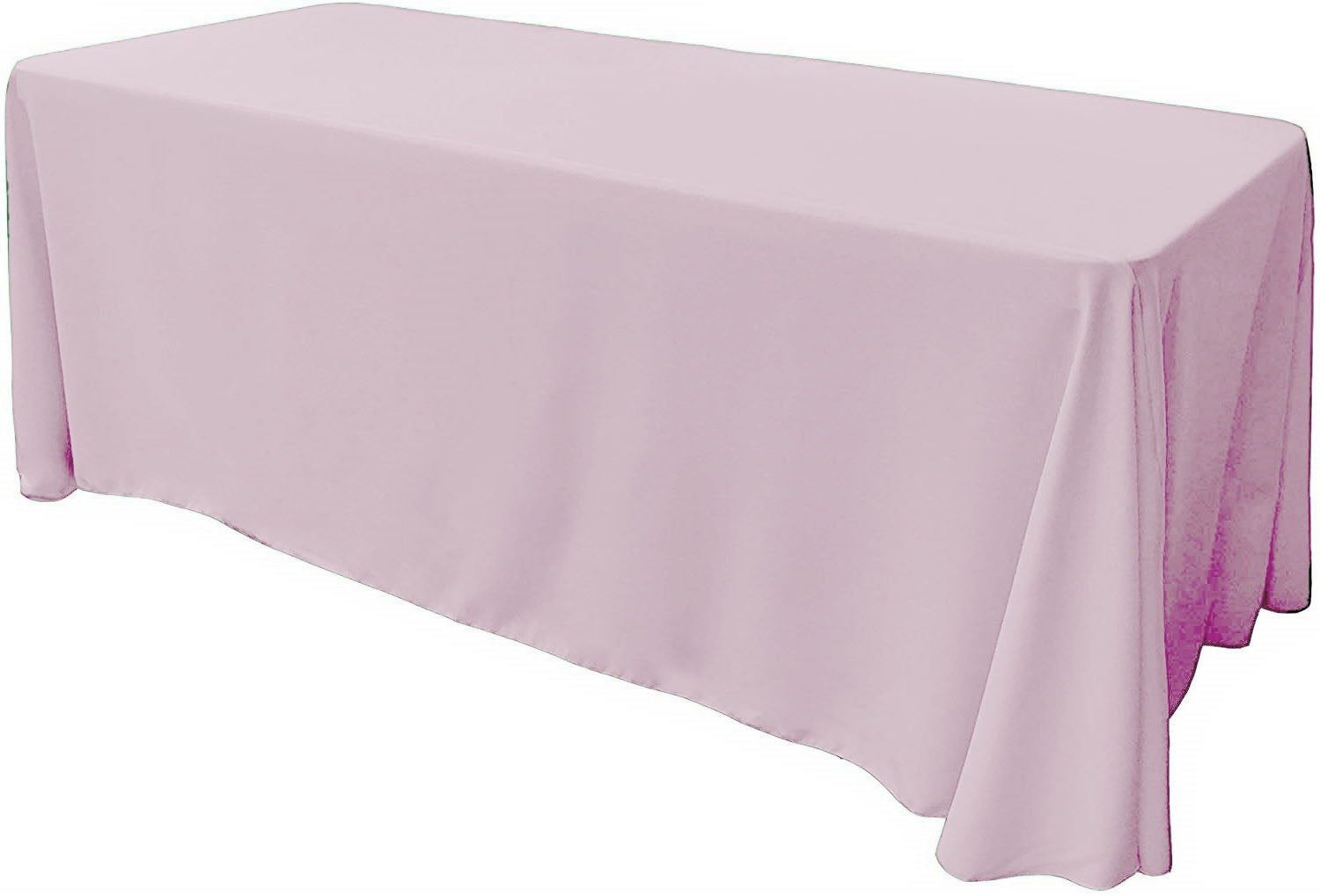 90" X 156" Rectangular Tablecloth Polyester Poplin / Party Supply / Choose Size Below.