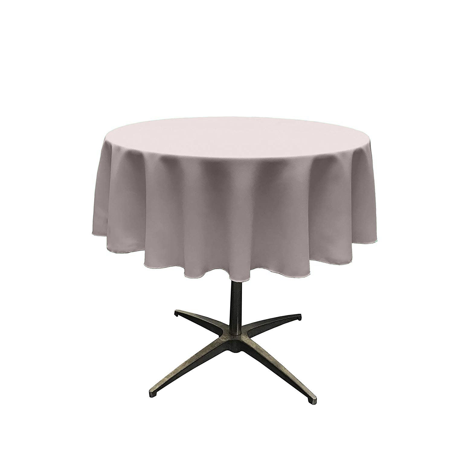 36" Round Polyester Poplin Tablecloth - Choose Size Below.