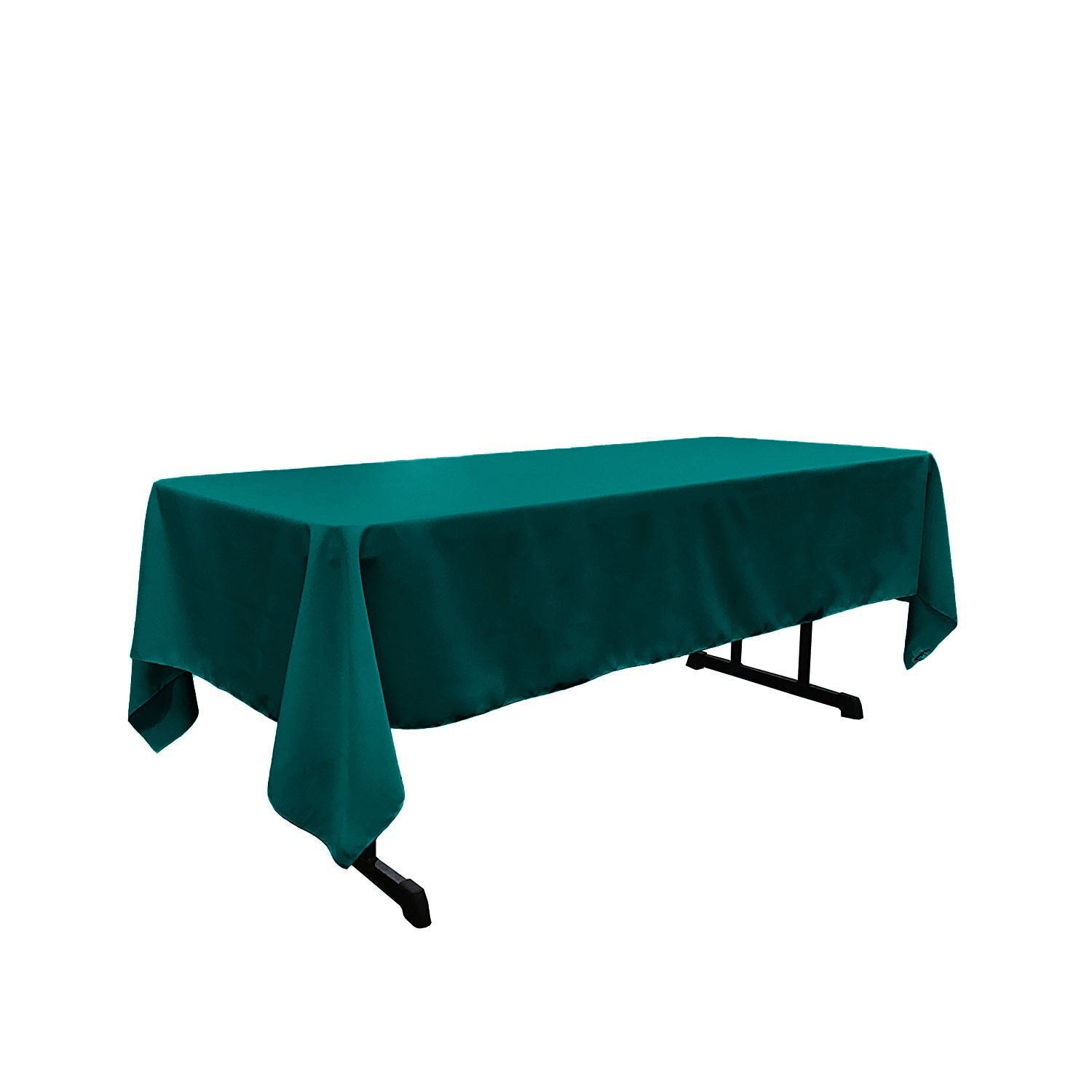 60" X 144" Rectangular Tablecloth Polyester Poplin / Party Supply / Choose Size Below.