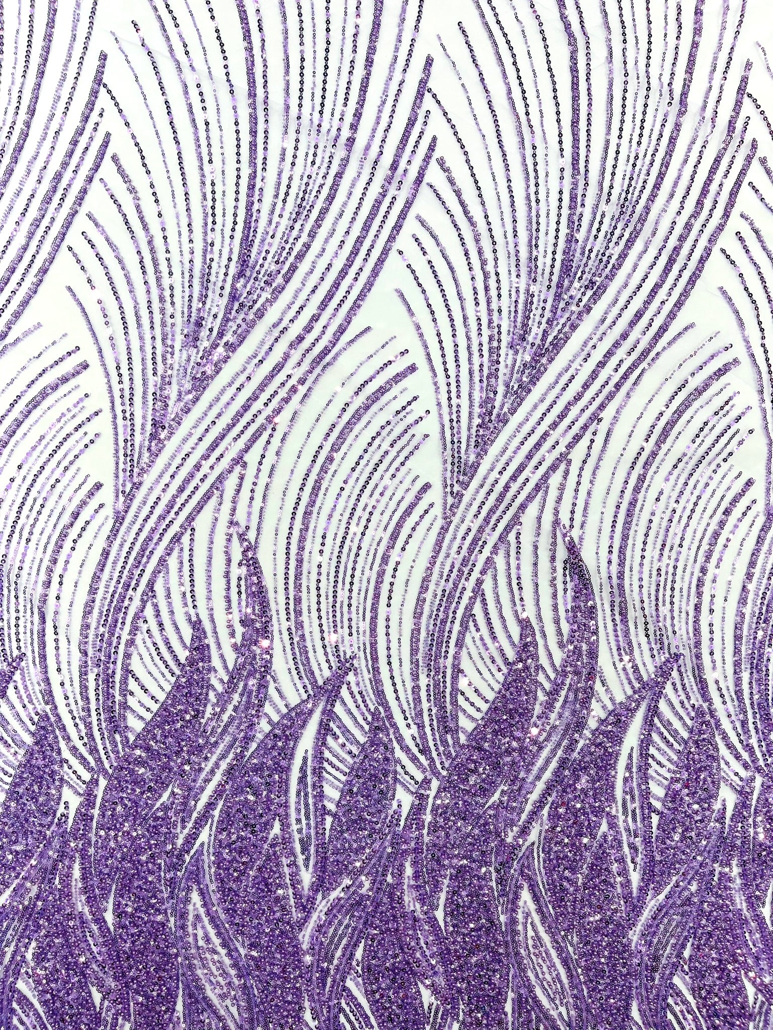 Flame Fashion Beaded Lace Fabric| Prom| Wedding| By The Yard.