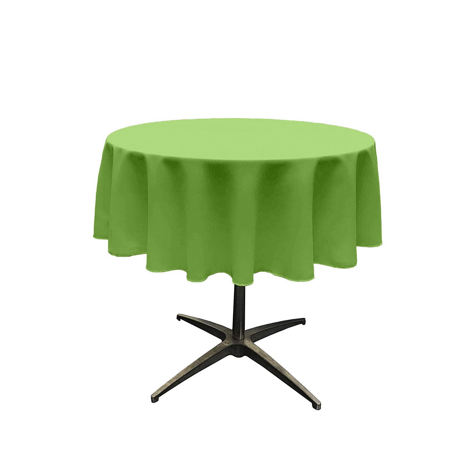 58" Round Polyester Poplin Tablecloth - Choose Size Below.