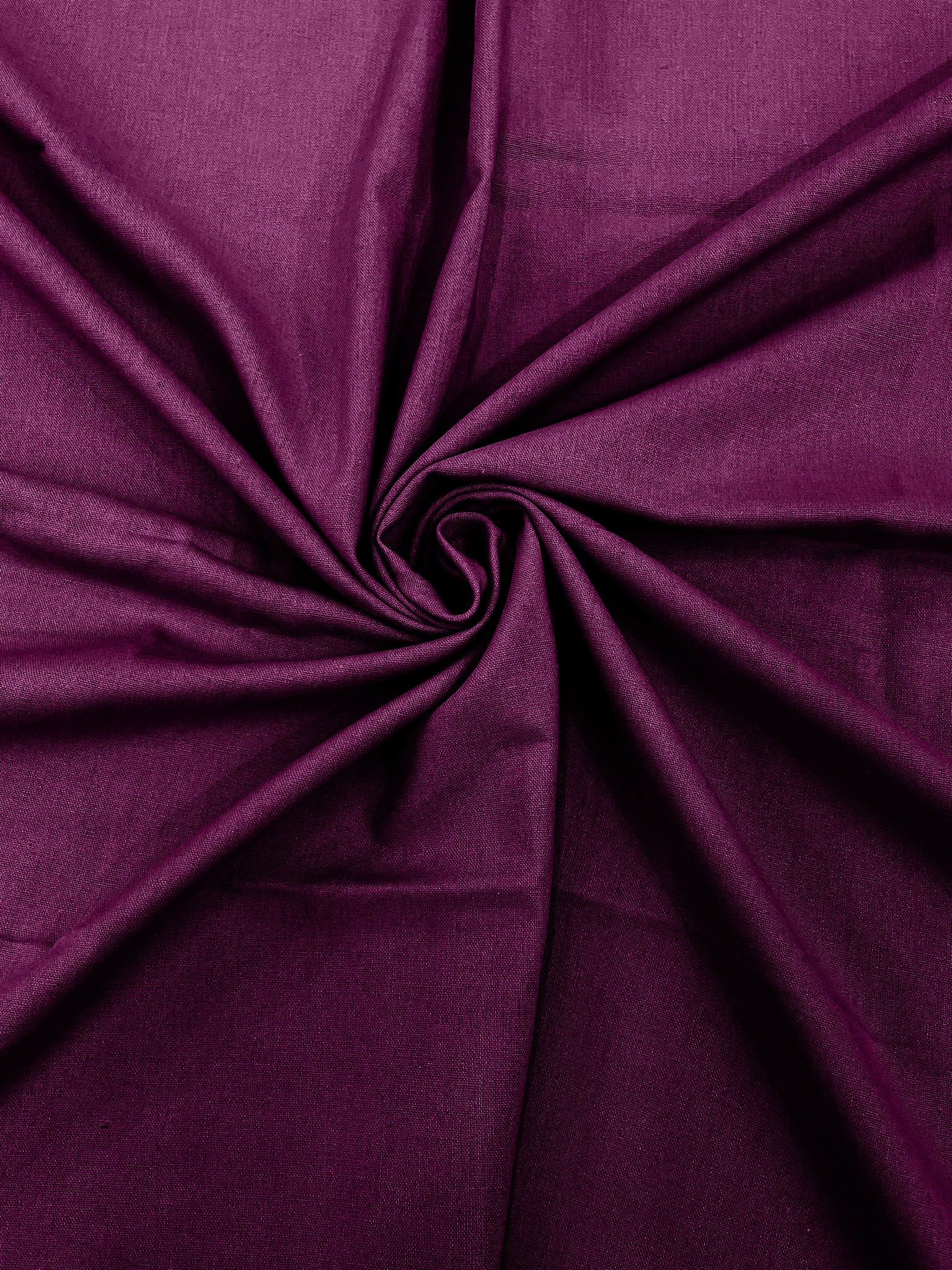 Magenta Medium Weight Natural Linen Fabric/50 " Wide/Clothing