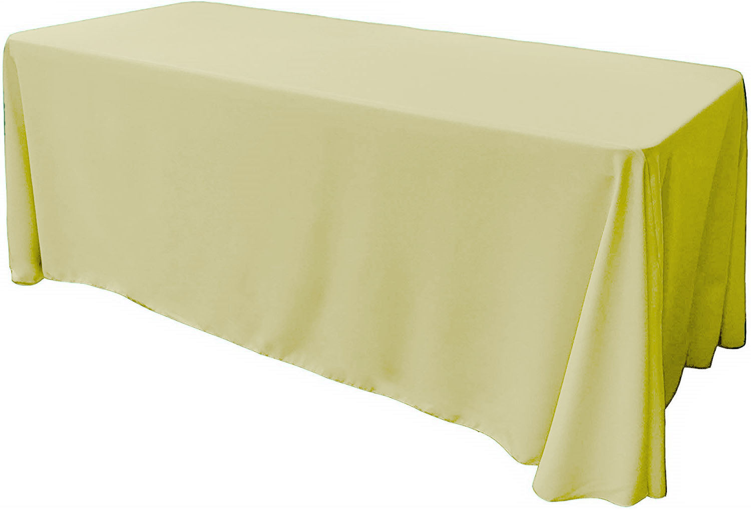 86" X 156" Rectangular Tablecloth Polyester Poplin / Party Supply / Choose Size Below.