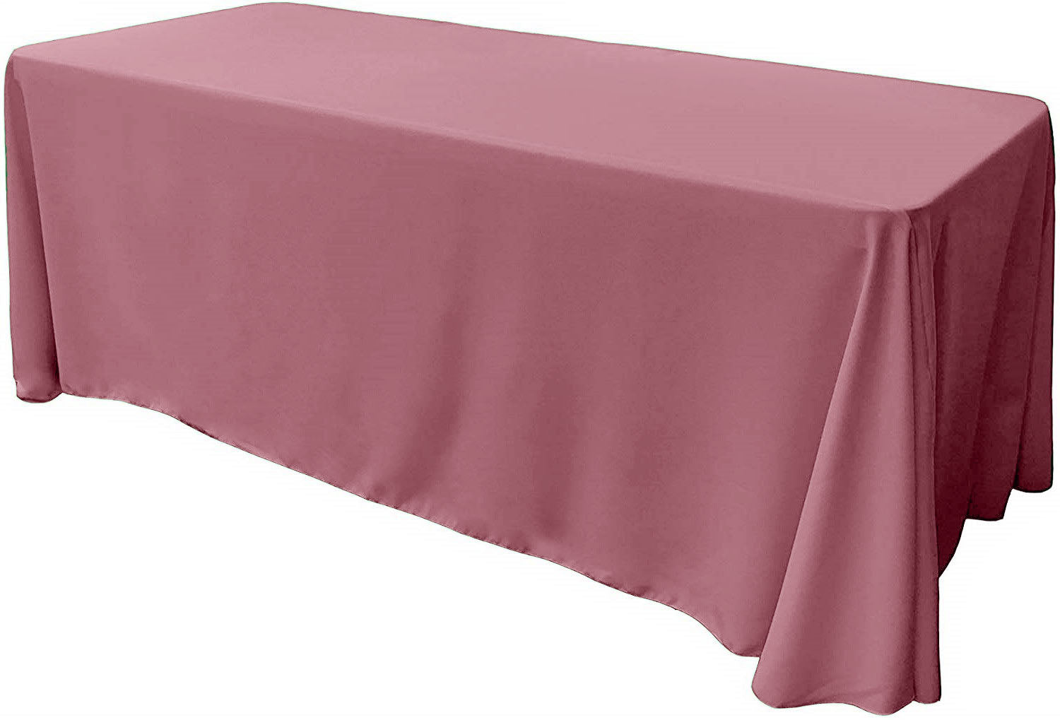 86" X 108" Rectangular Tablecloth Polyester Poplin / Party Supply / Choose Size Below.