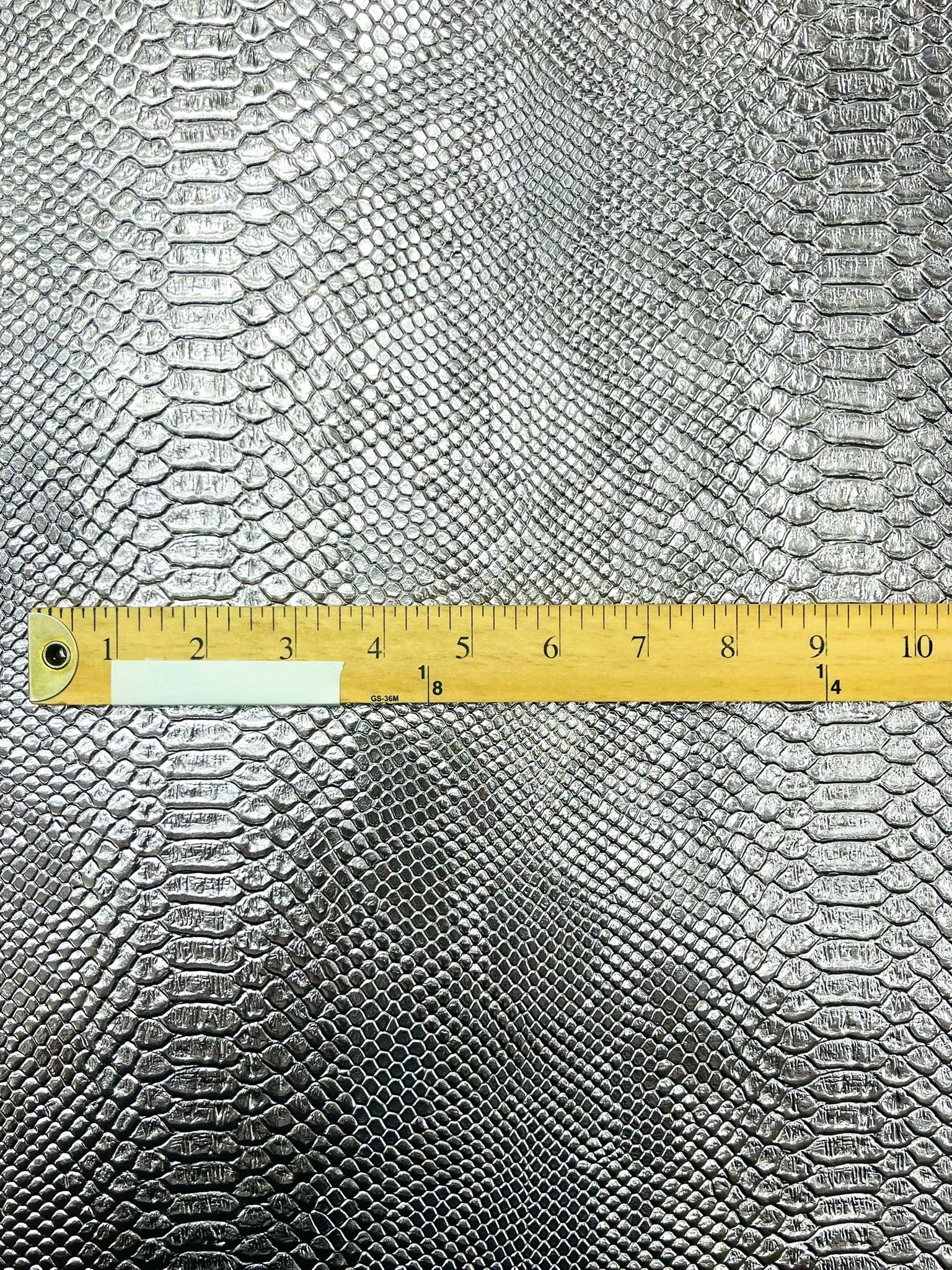 Viper Snake Skin Texture Faux Leather Fabric| 54" Wide| Upholstery| Bags.
