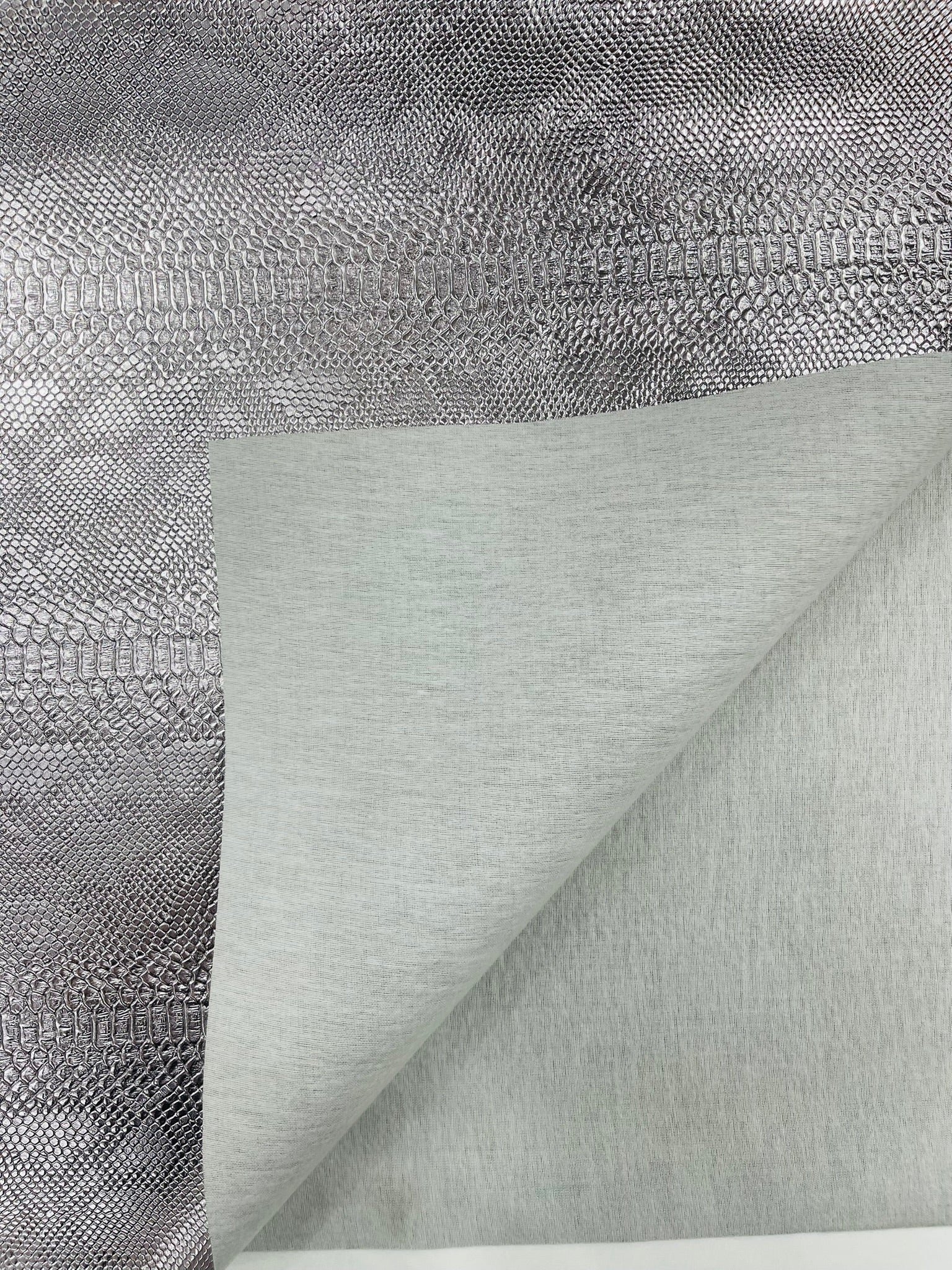 Viper Snake Skin Texture Faux Leather Fabric| 54" Wide| Upholstery| Bags.