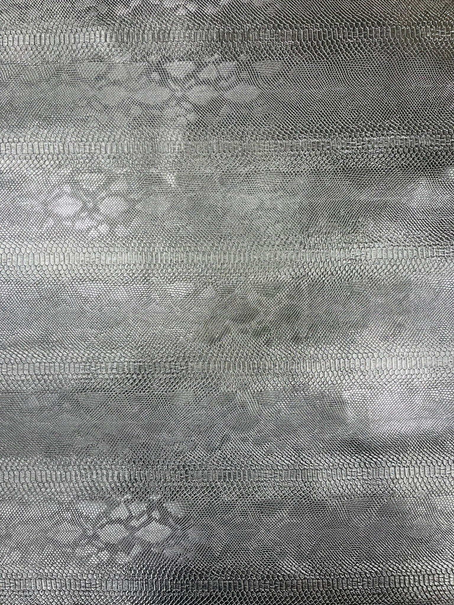 Viper Snake Skin Texture Faux Leather Fabric| 54" Wide| Upholstery| Bags.