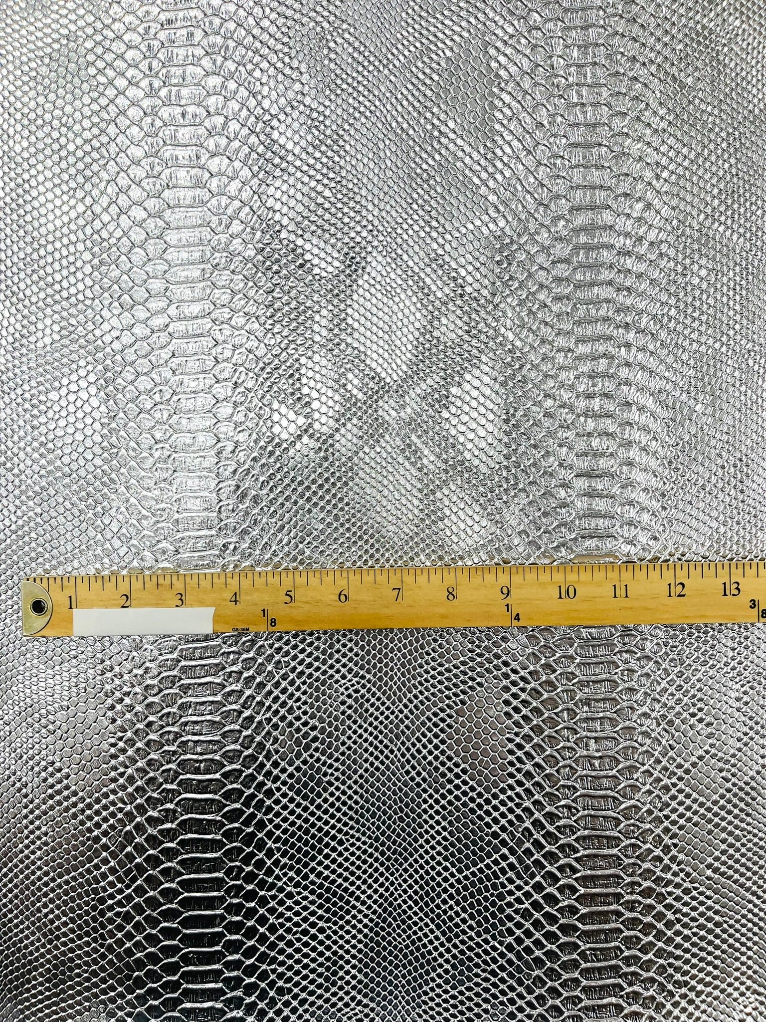 Viper Snake Skin Texture Faux Leather Fabric| 54" Wide| Upholstery| Bags.