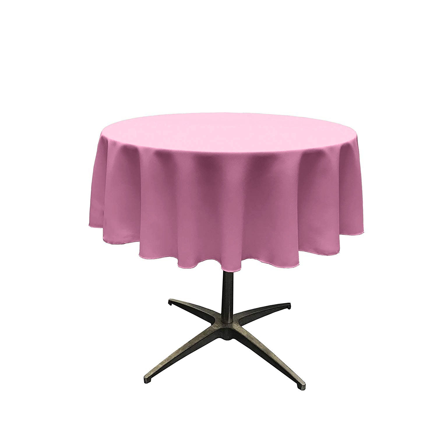 48" Round Polyester Poplin Tablecloth - Choose Size Below.