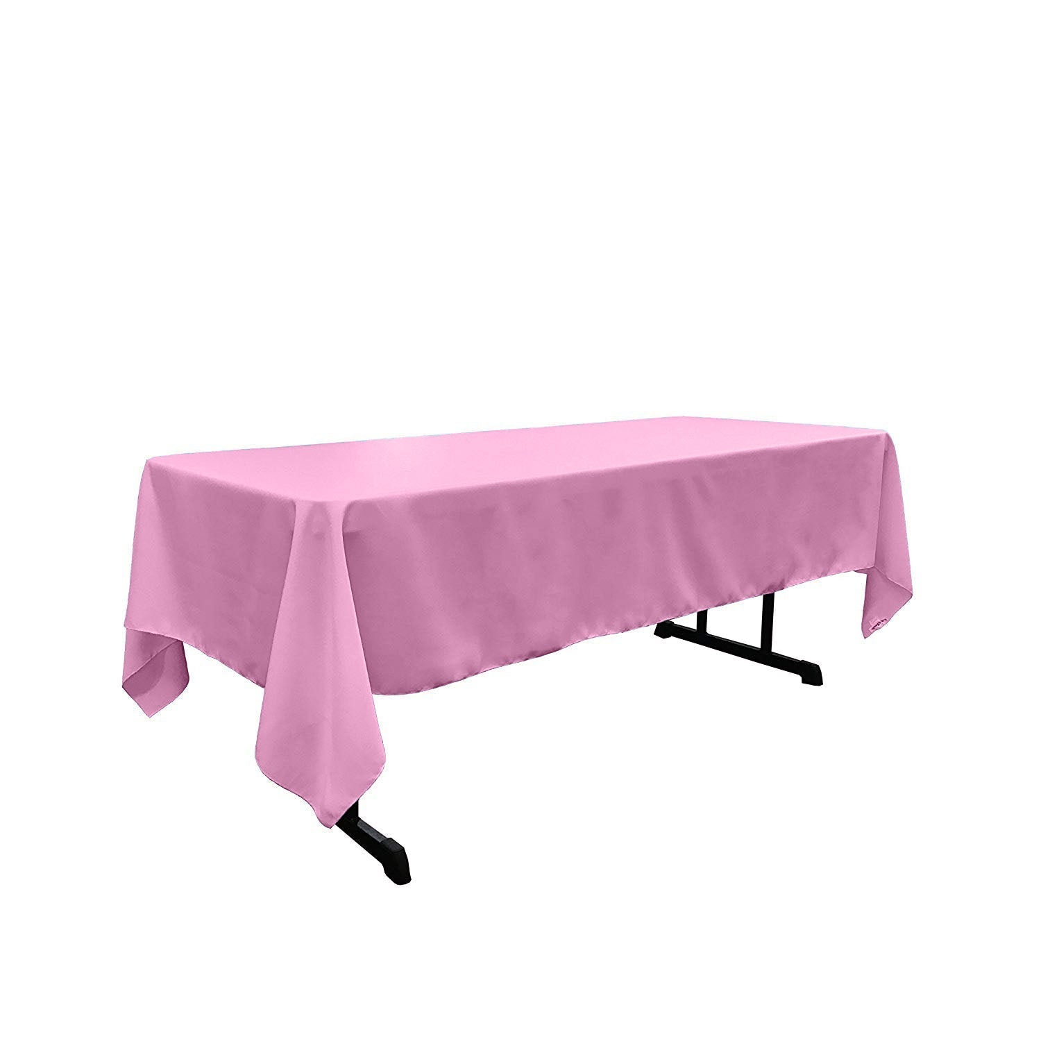 60" X 144" Rectangular Tablecloth Polyester Poplin / Party Supply / Choose Size Below.