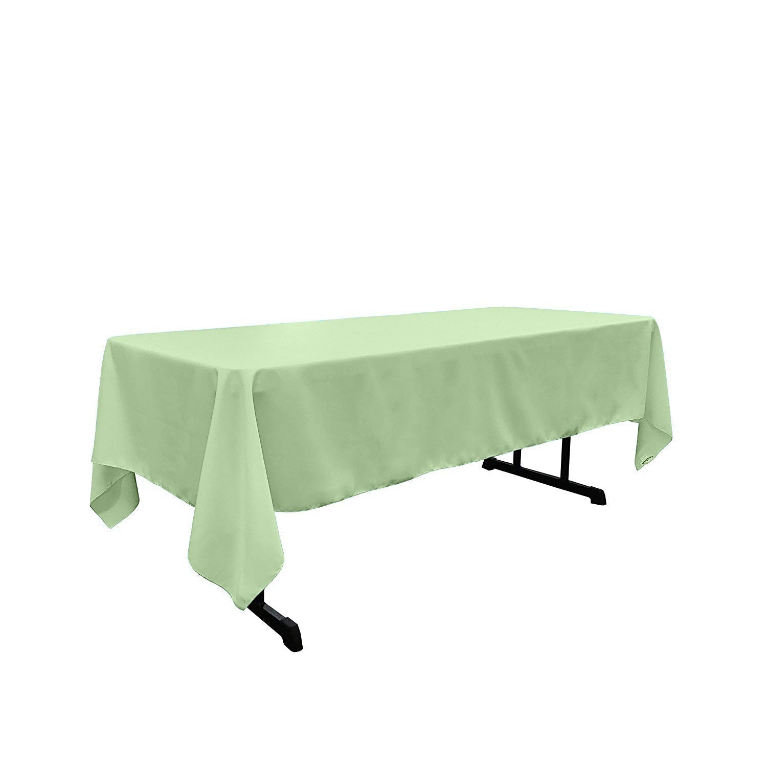 60" X 102" Rectangular Tablecloth Polyester Poplin / Party Supply / Choose Size Below.