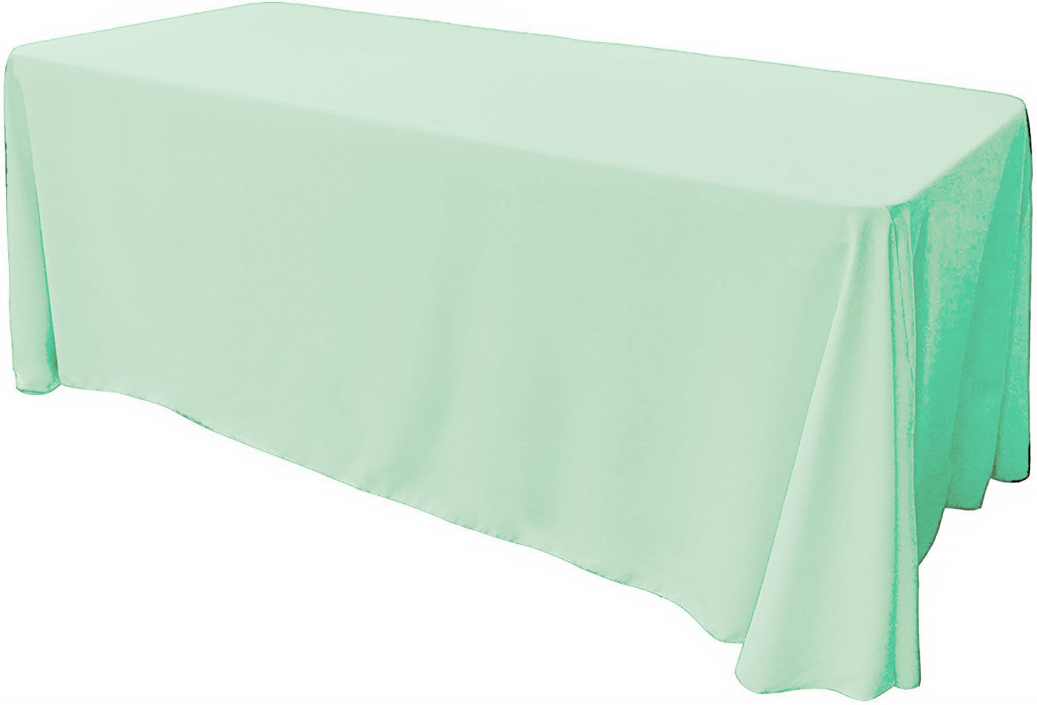 90" X 108" Rectangular Tablecloth Polyester Poplin / Party Supply / Choose Size Below.