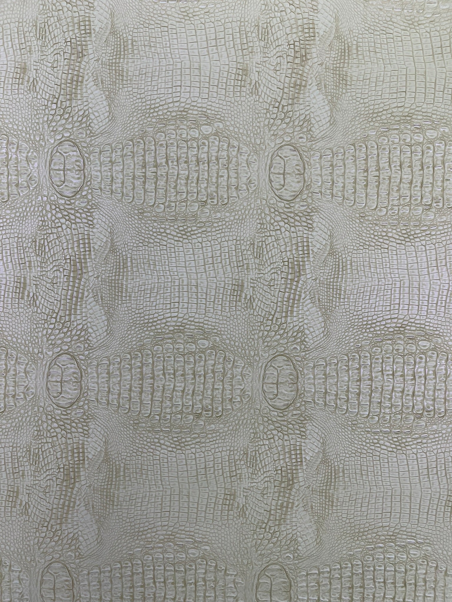 Metallic Gator Vinyl Fabric 54" Wide / Upholstery Crafting Accessories Applications Faux Leather PVC.