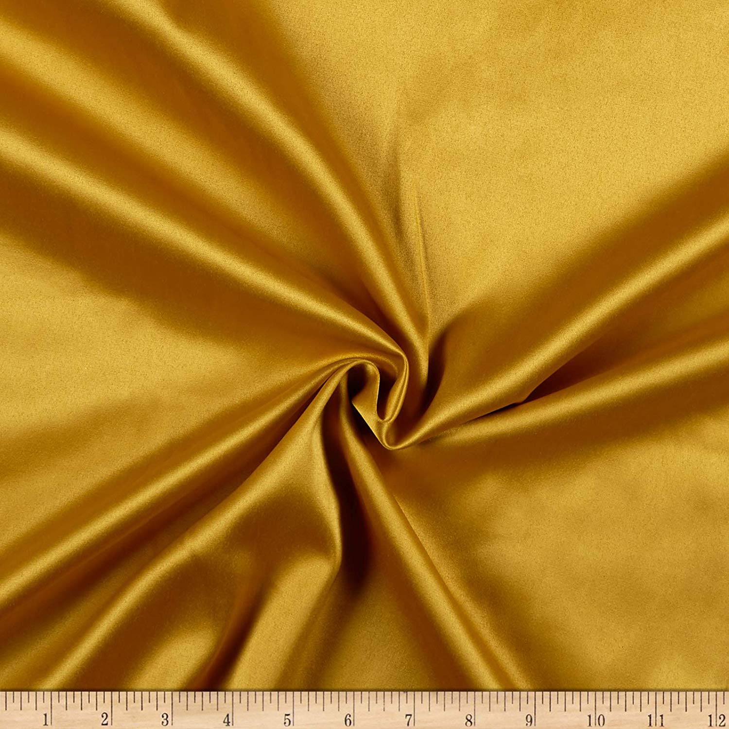 95% Percent Polyester 5% Spandex, 58 Inches Wide Matte Stretch L'Amour Satin Fabric, Sold By The Yard.