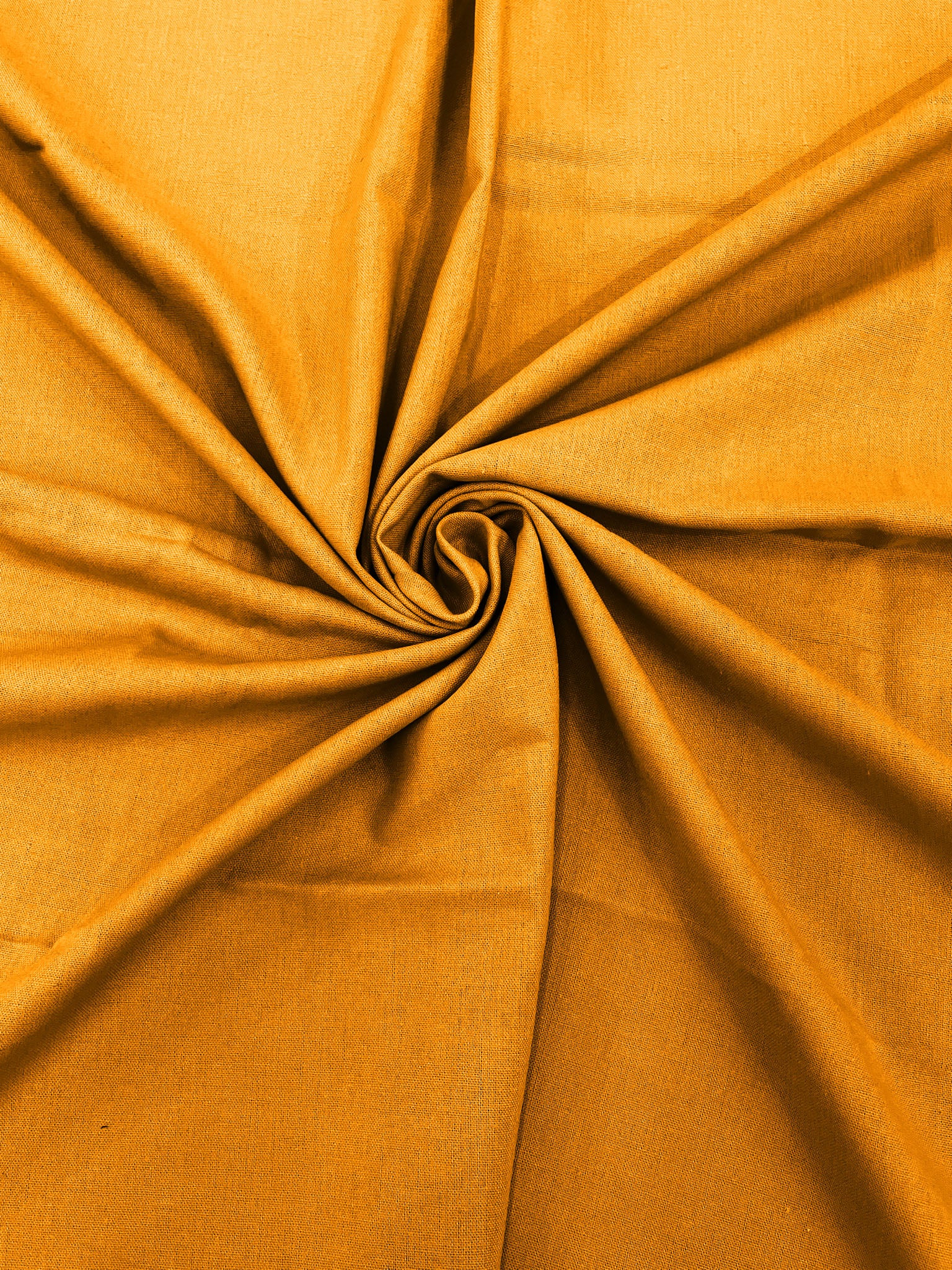 Mustard Medium Weight Natural Linen Fabric/50 " Wide/Clothing