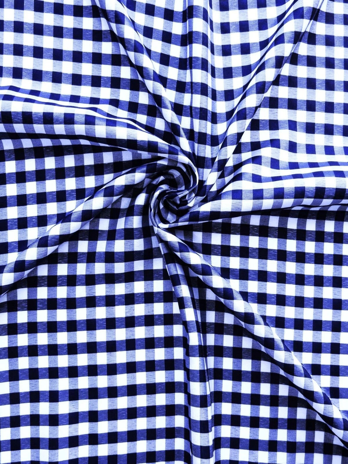 Gingham 1/4" Checkered Poly Cotton 58" Wide | VIP textiles Inc.