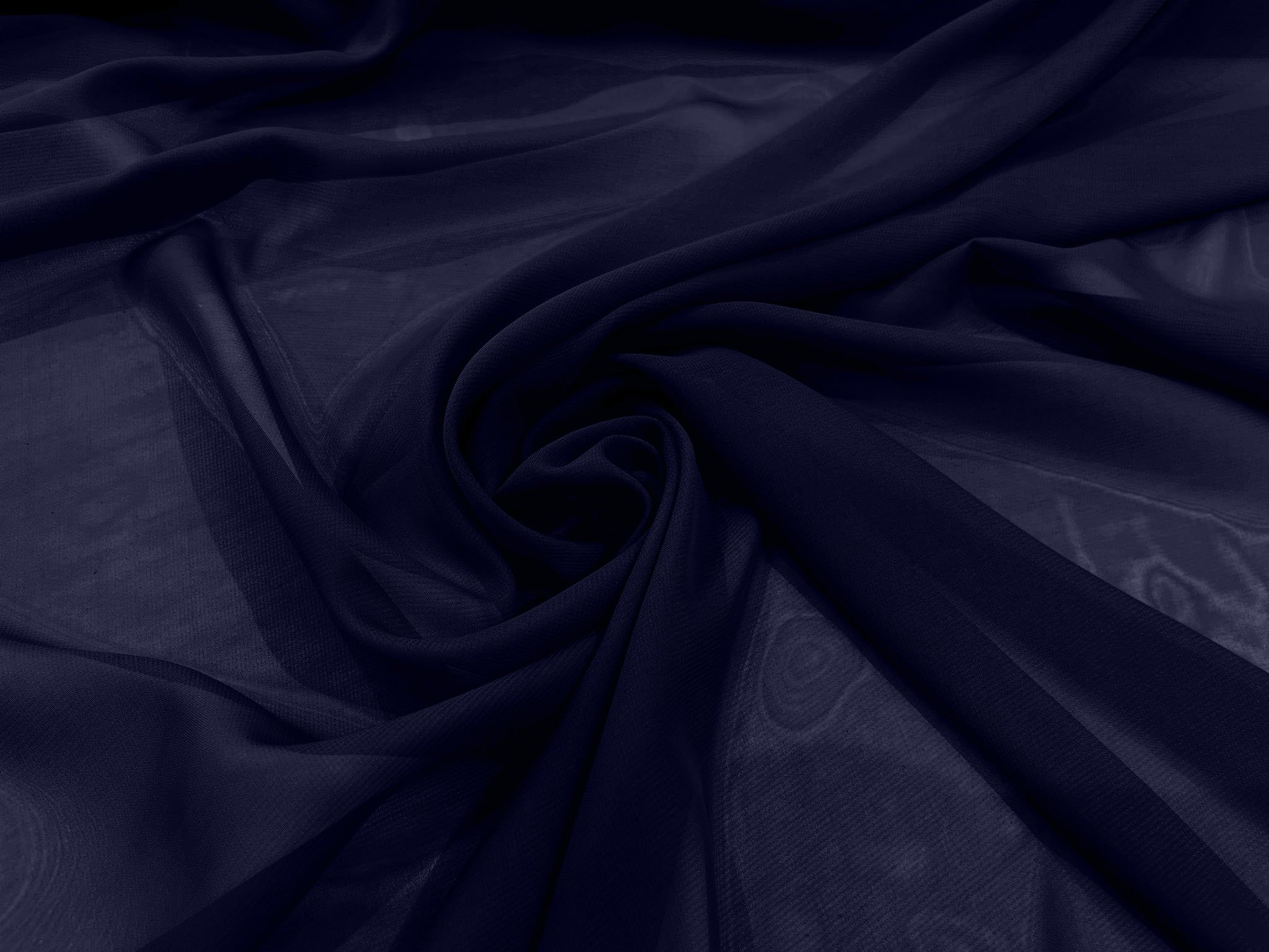 58/60" Wide 100% Polyester Soft Light Weight, Sheer, See Through Chiffon Fabric Sold By The Yard.