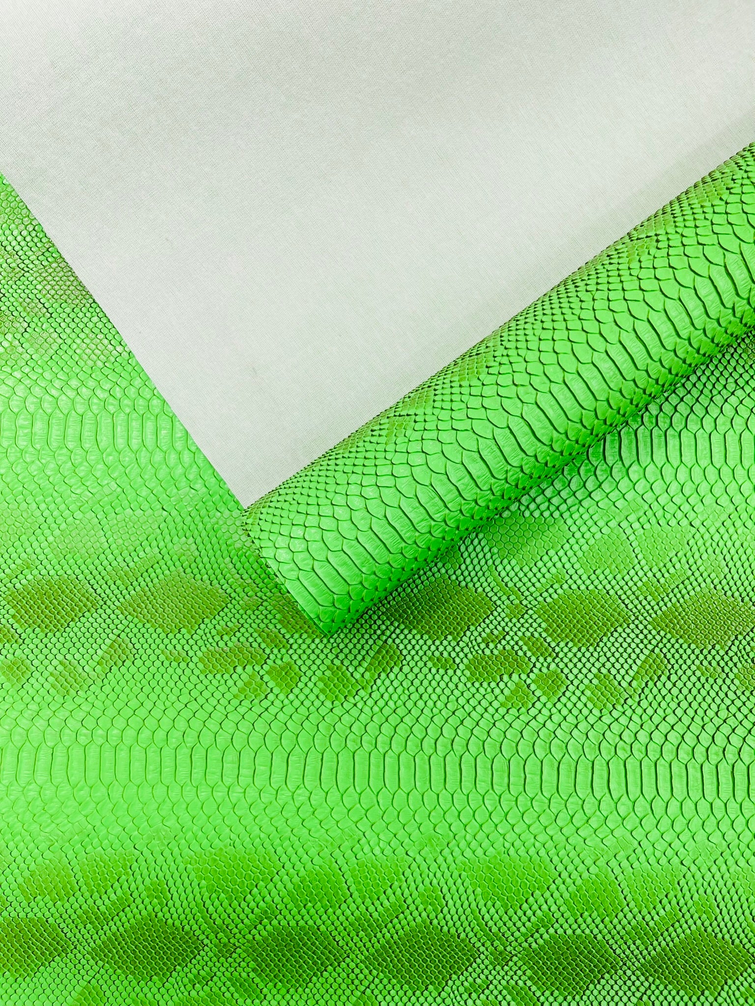Viper Snake Skin Texture Faux Leather Fabric| 54" Wide| Upholstery| Bags.