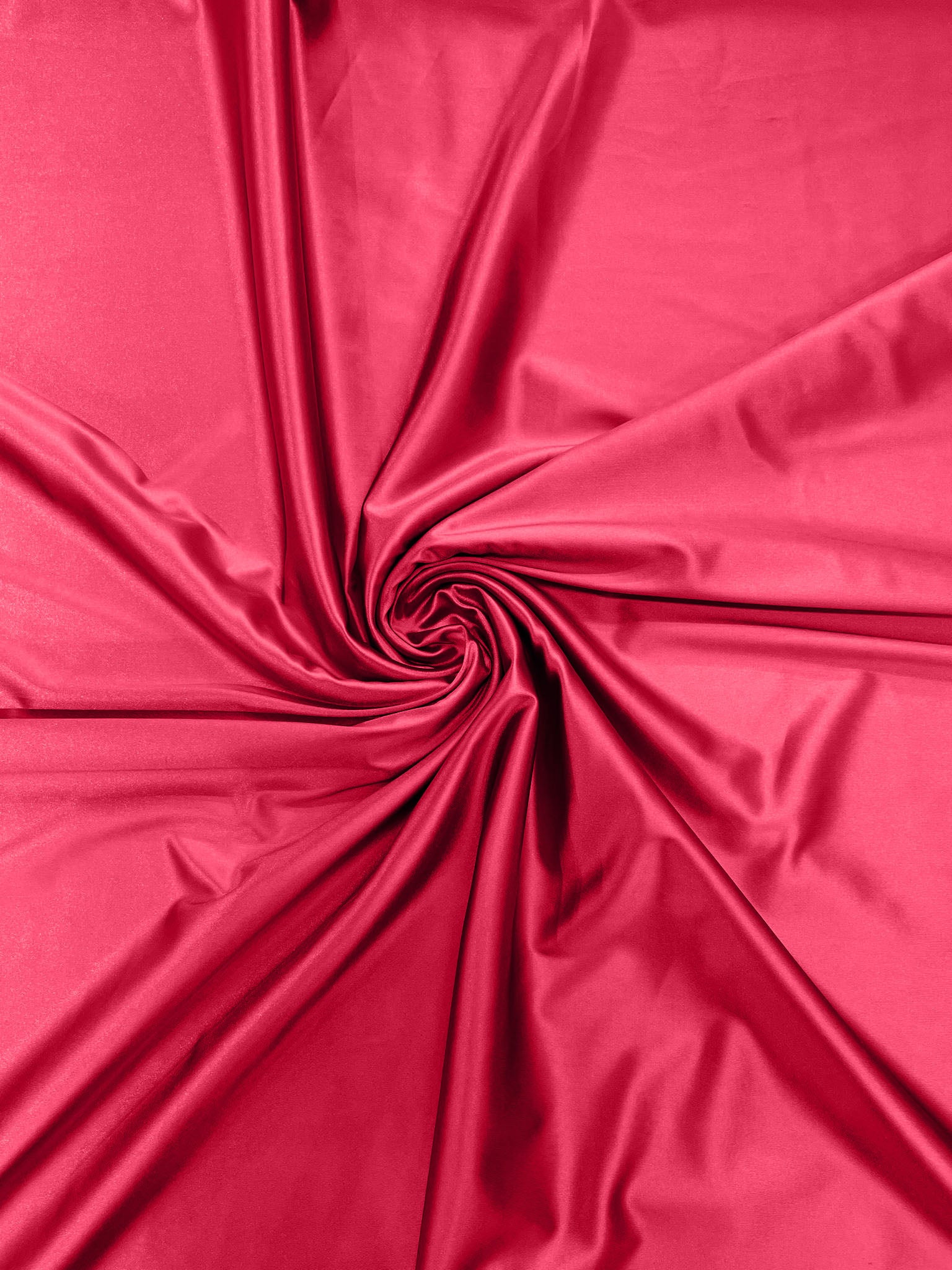 Neon Pink Heavy Shiny Satin Stretch Spandex Fabric/58 Inches Wide/Prom/Wedding/Cosplays.
