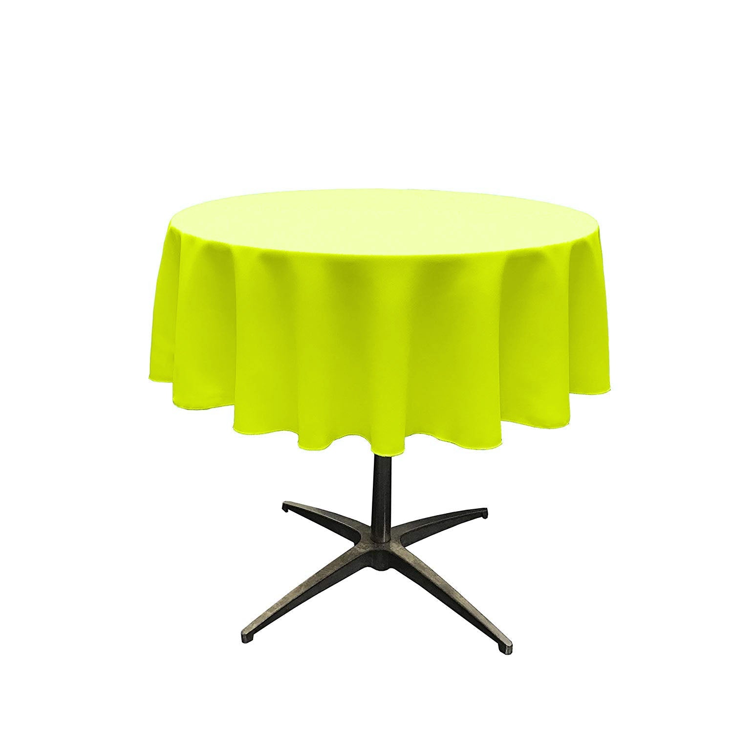 51" Round Polyester Poplin Tablecloth - Choose Size Below.